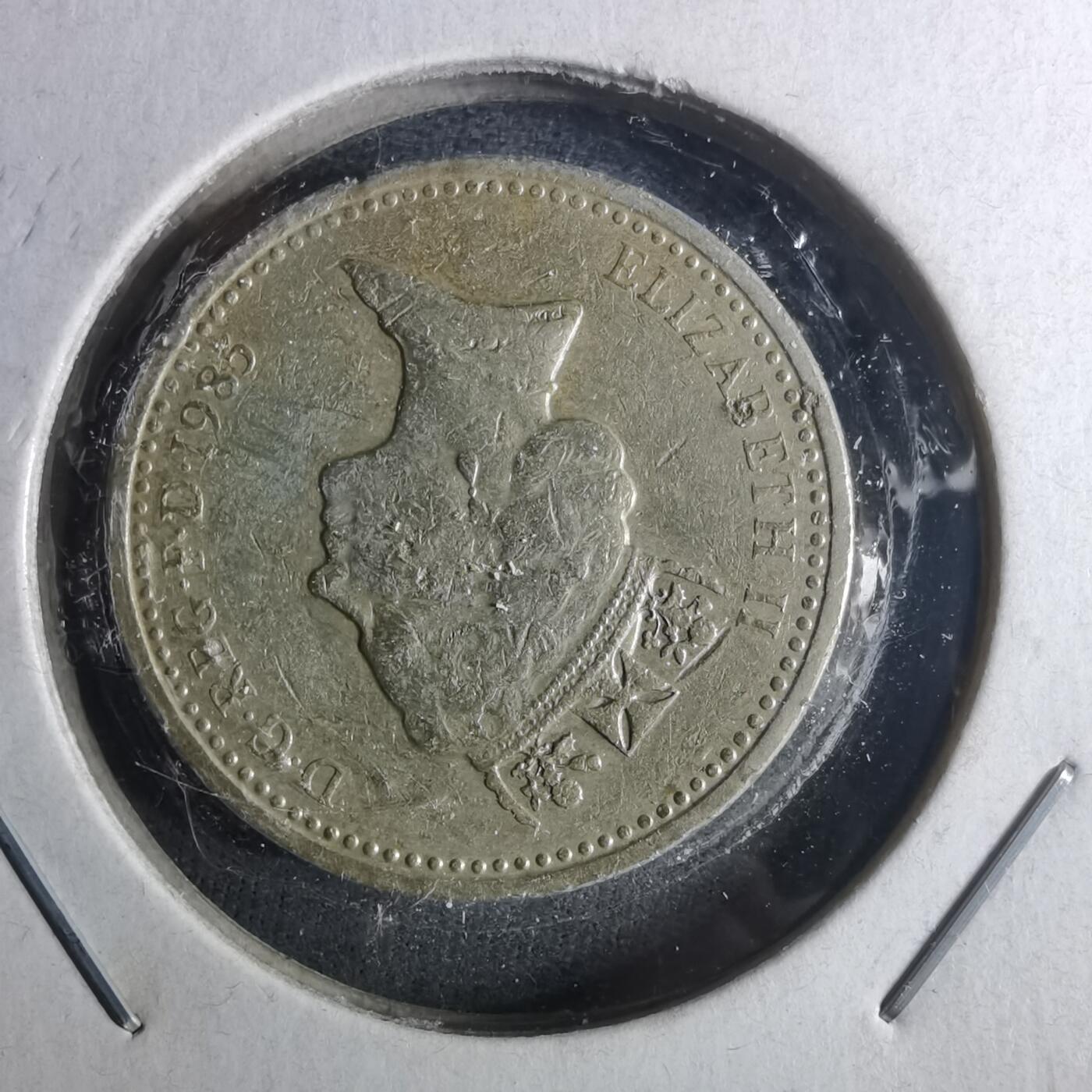 沼泽如烟--第952场 英国1985年1磅