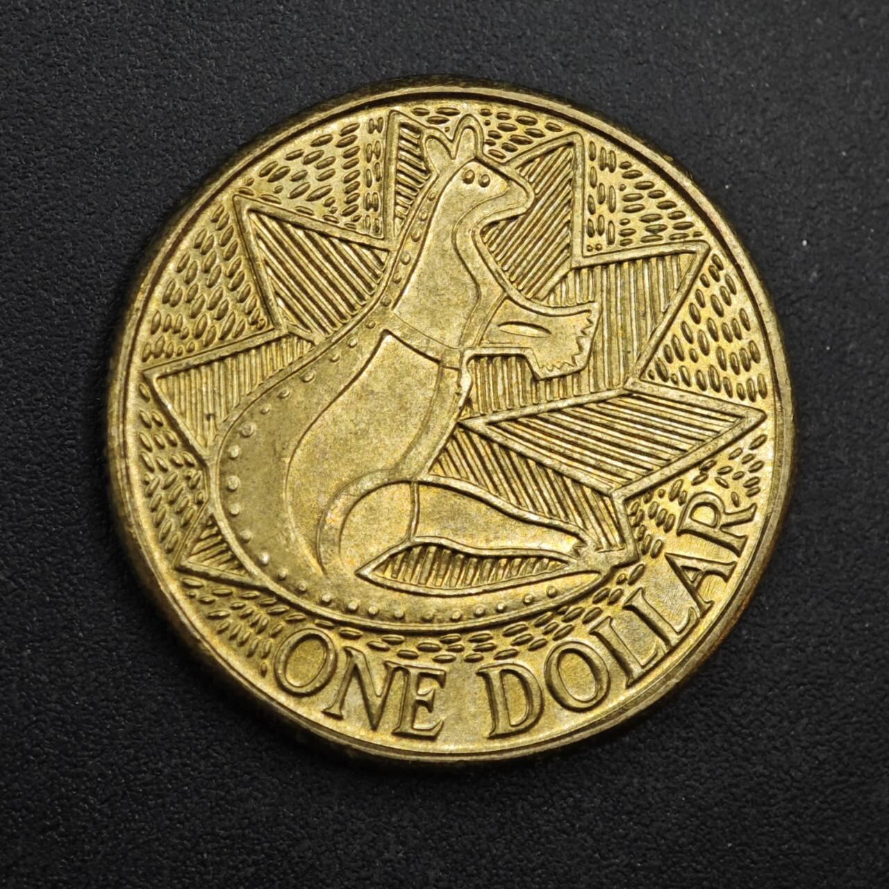 【淘币小摊】限时拍第八百四十拍  散币银币场  满百包邮可预留两周  周一统一发货  澳大利亚1988年1元纪念币