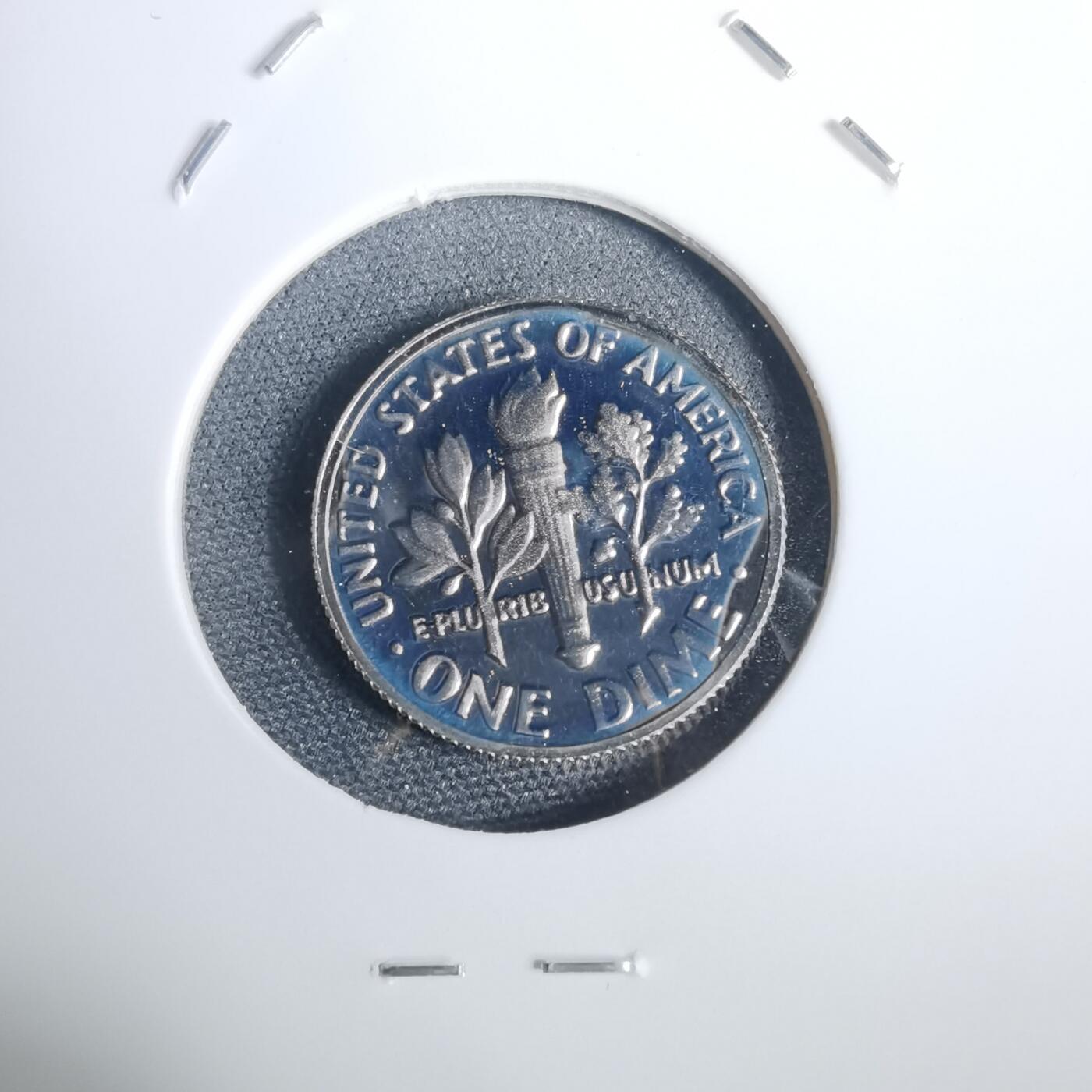 沼泽如烟--第953场 美国1983年10分精制币