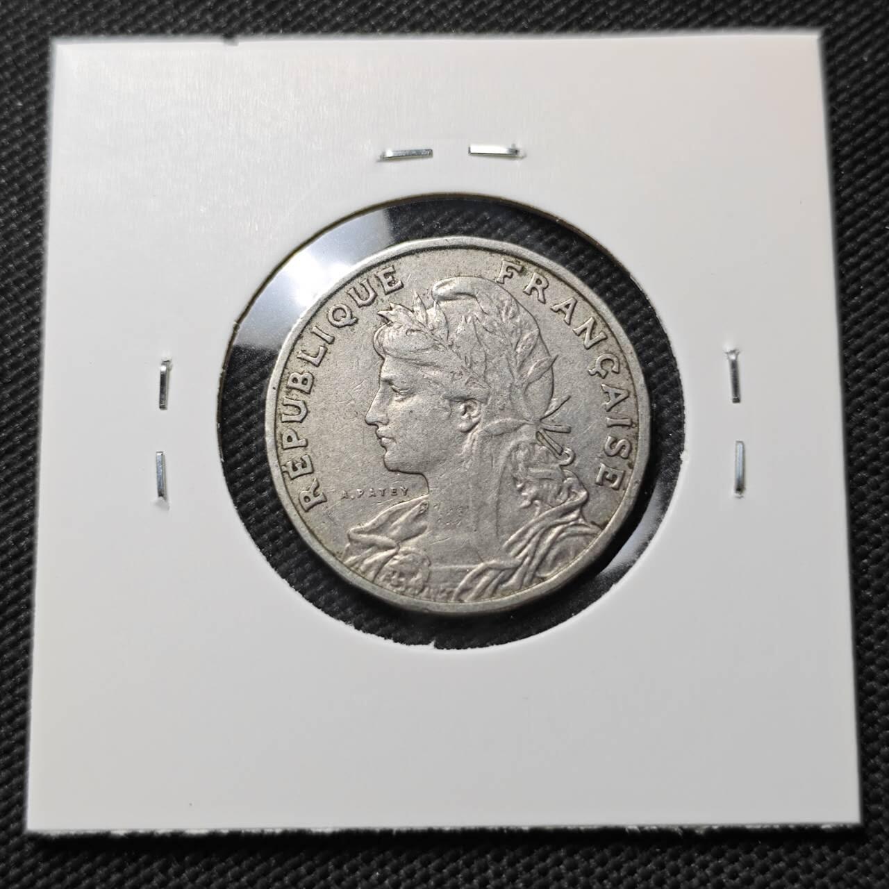 KK钱币收藏小铺  第385期  2月预留时间 周末发货  1904法国25分