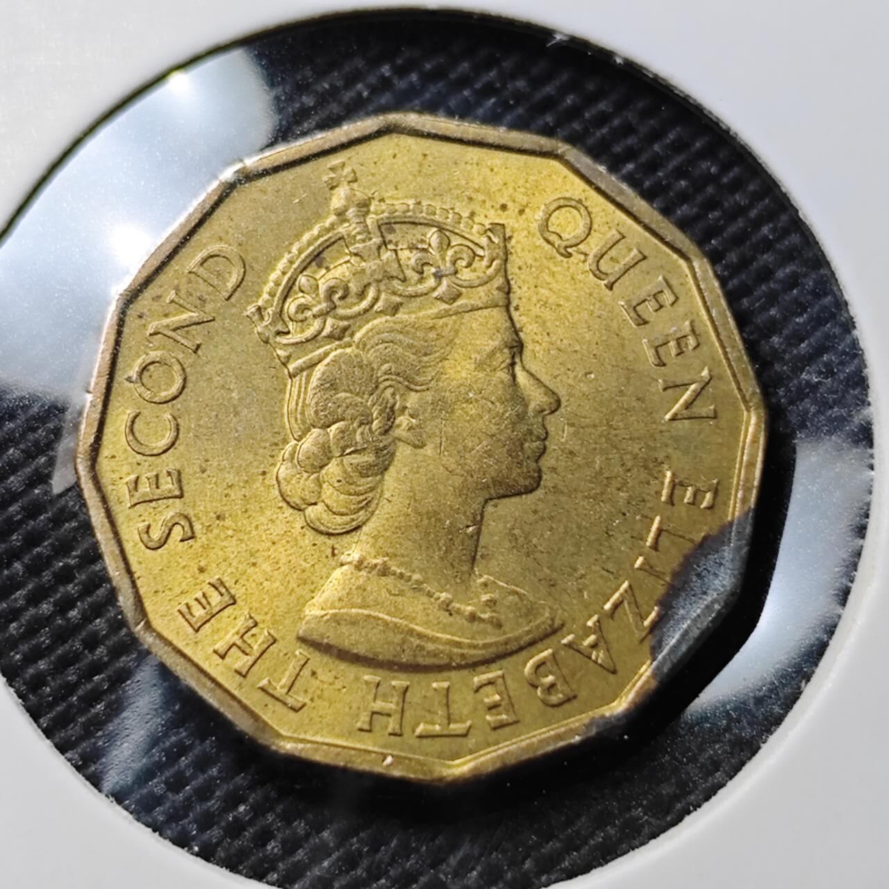 KK钱币收藏小铺  第385期  2月预留时间 周末发货  英属斐济3便士