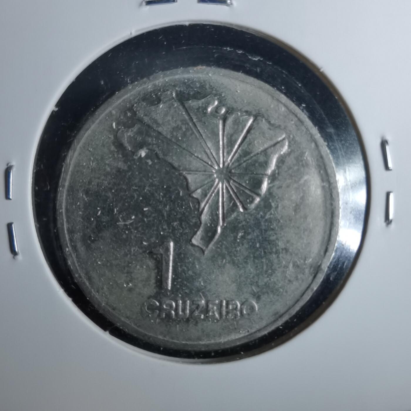 沼泽如烟--第952场 巴西1972年1克鲁塞罗纪念币