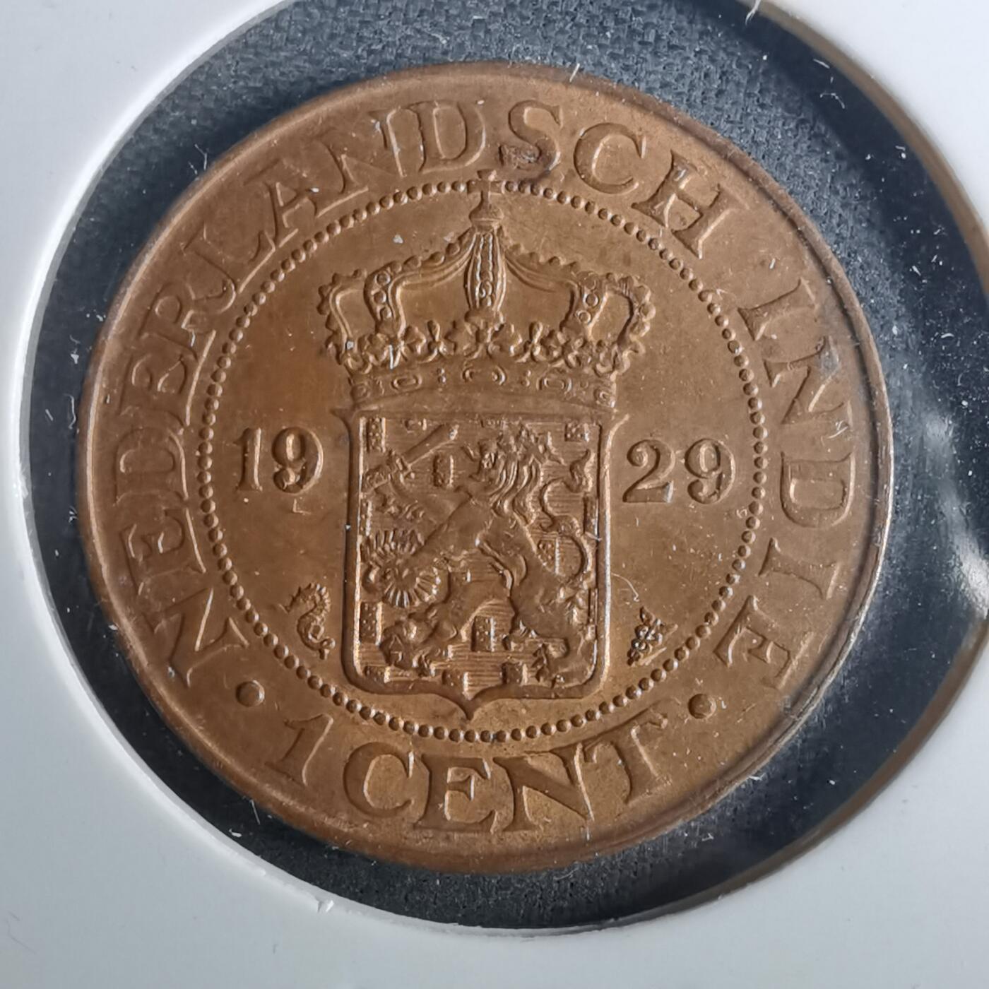 沼泽如烟--第952场 荷属东印度1929年一分