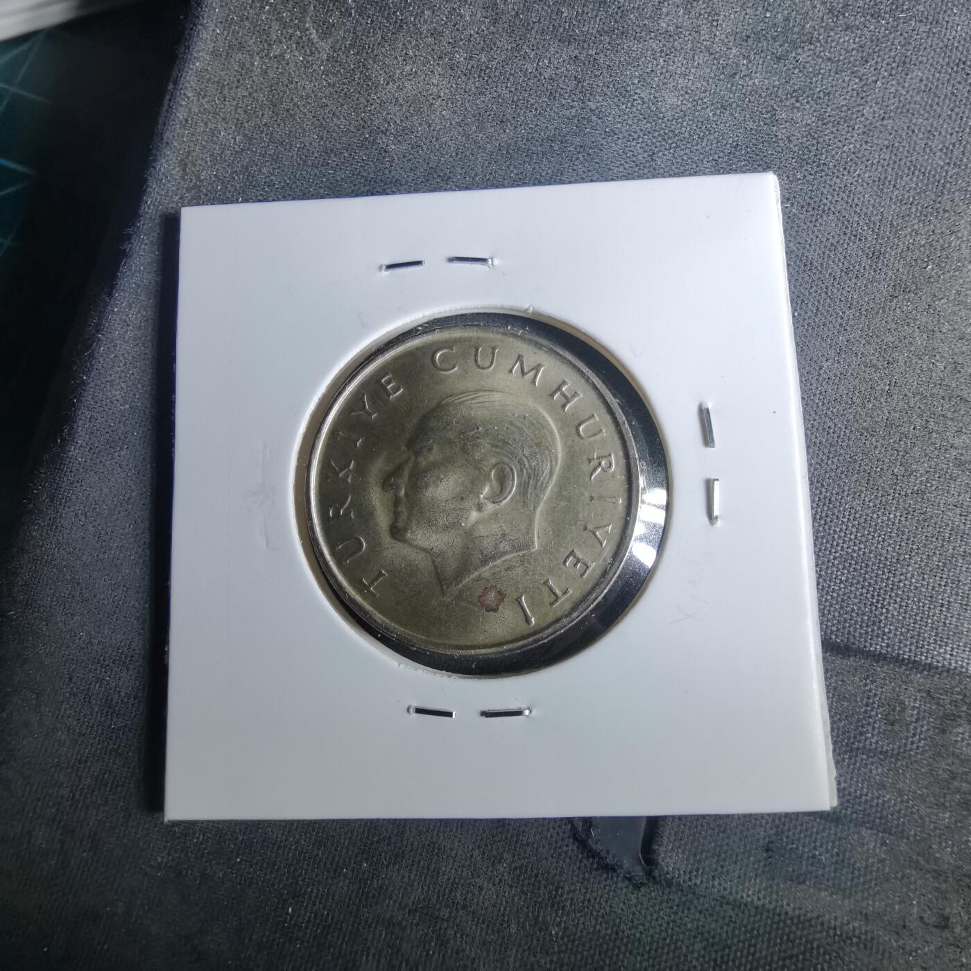 沼泽如烟--第952场 土耳其1998年2.5万里拉