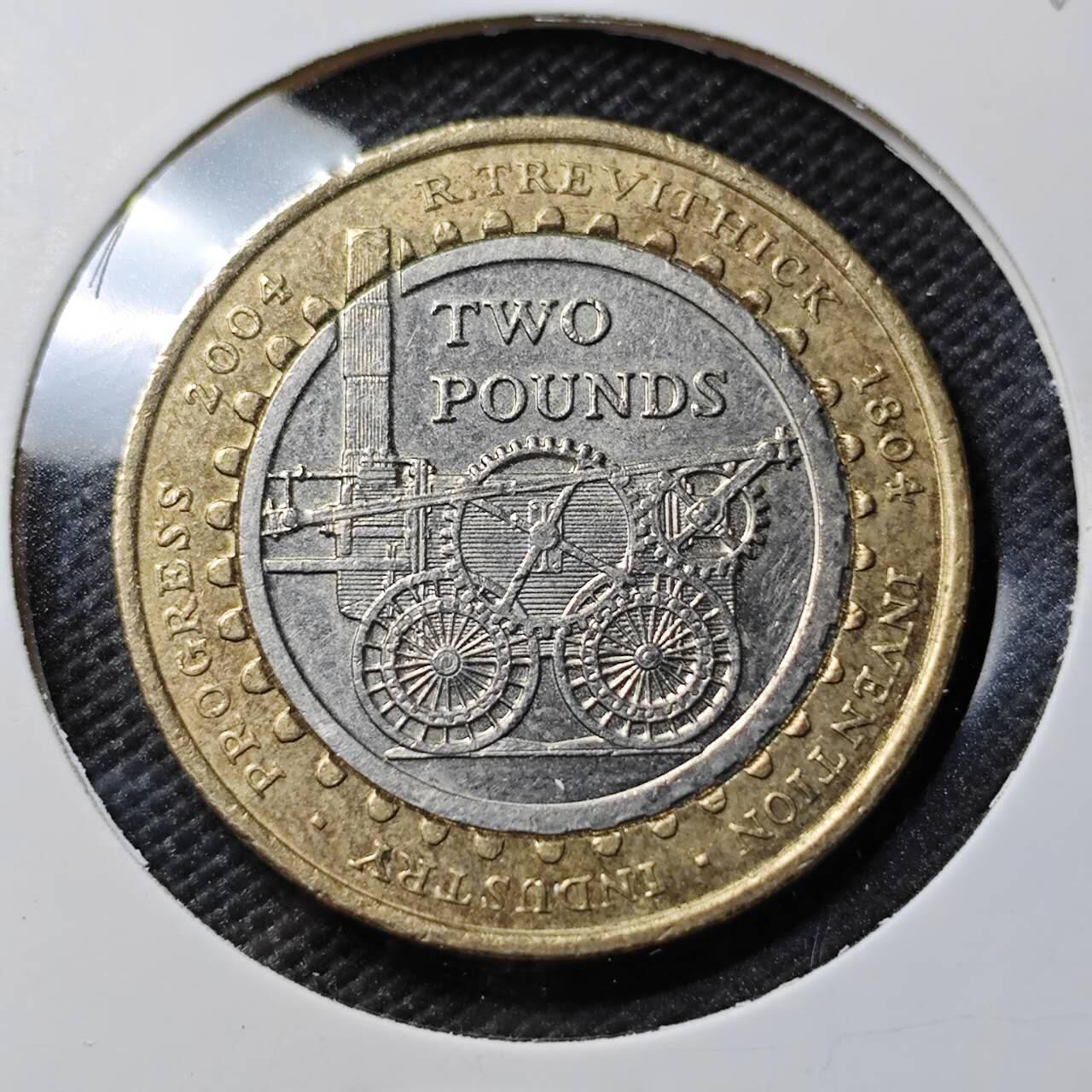 KK钱币收藏小铺  第385期  2月预留时间 周末发货  英国2镑 纪念币