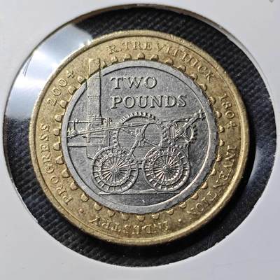 KK钱币收藏小铺  第385期  2月预留时间 周末发货 -  英国2镑 纪念币