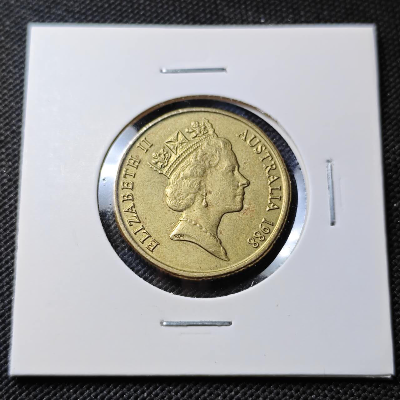 KK钱币收藏小铺  第385期  2月预留时间 周末发货  澳大利亚1元纪念币