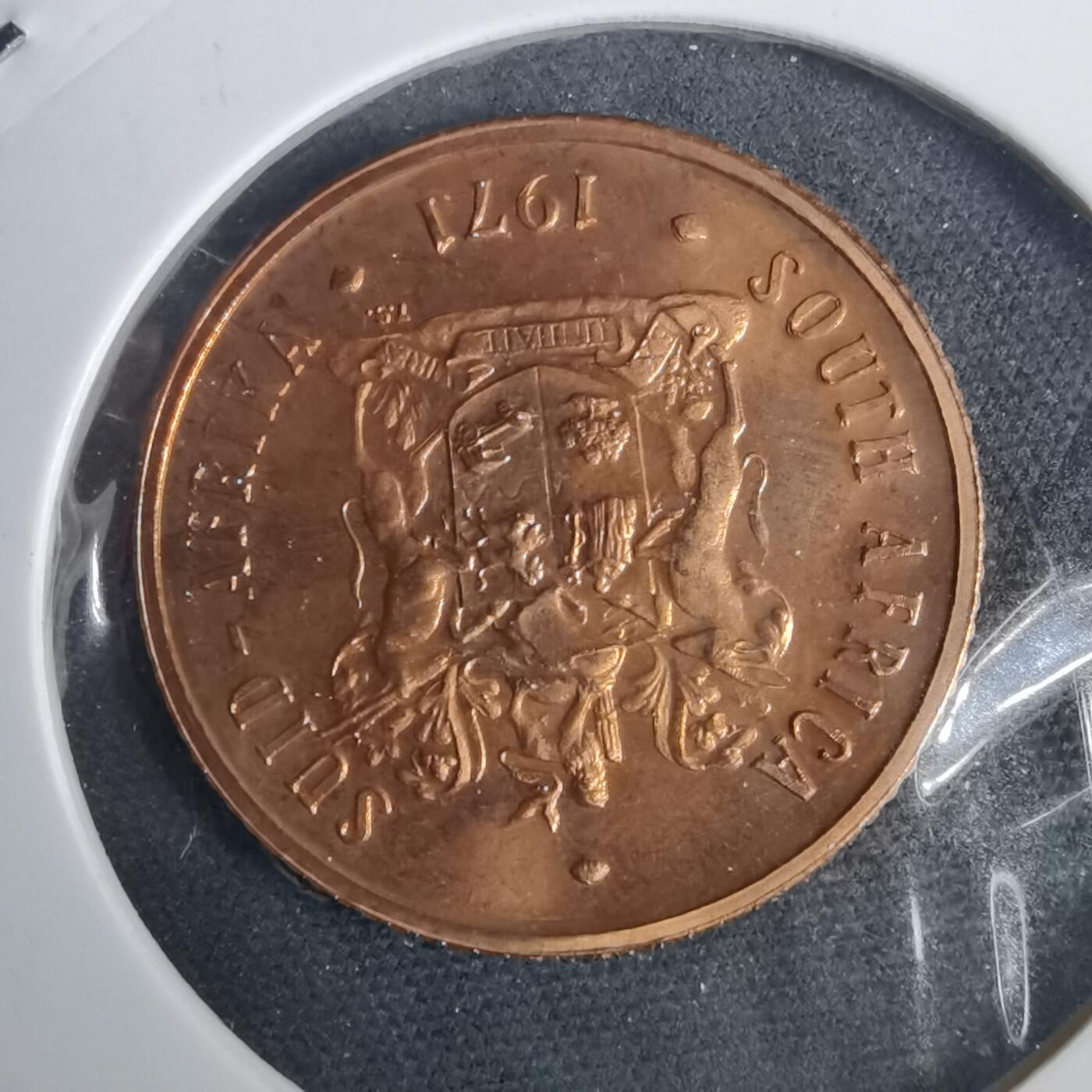 沼泽如烟--第953场 南非1971年2分精制币