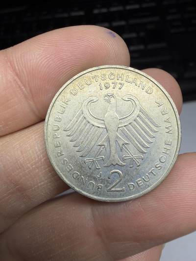 2026年集古藏今外币拍卖第一期-第2场—（总第299拍），可以寄存60天，满160元包邮。 - 1977年德国2马克