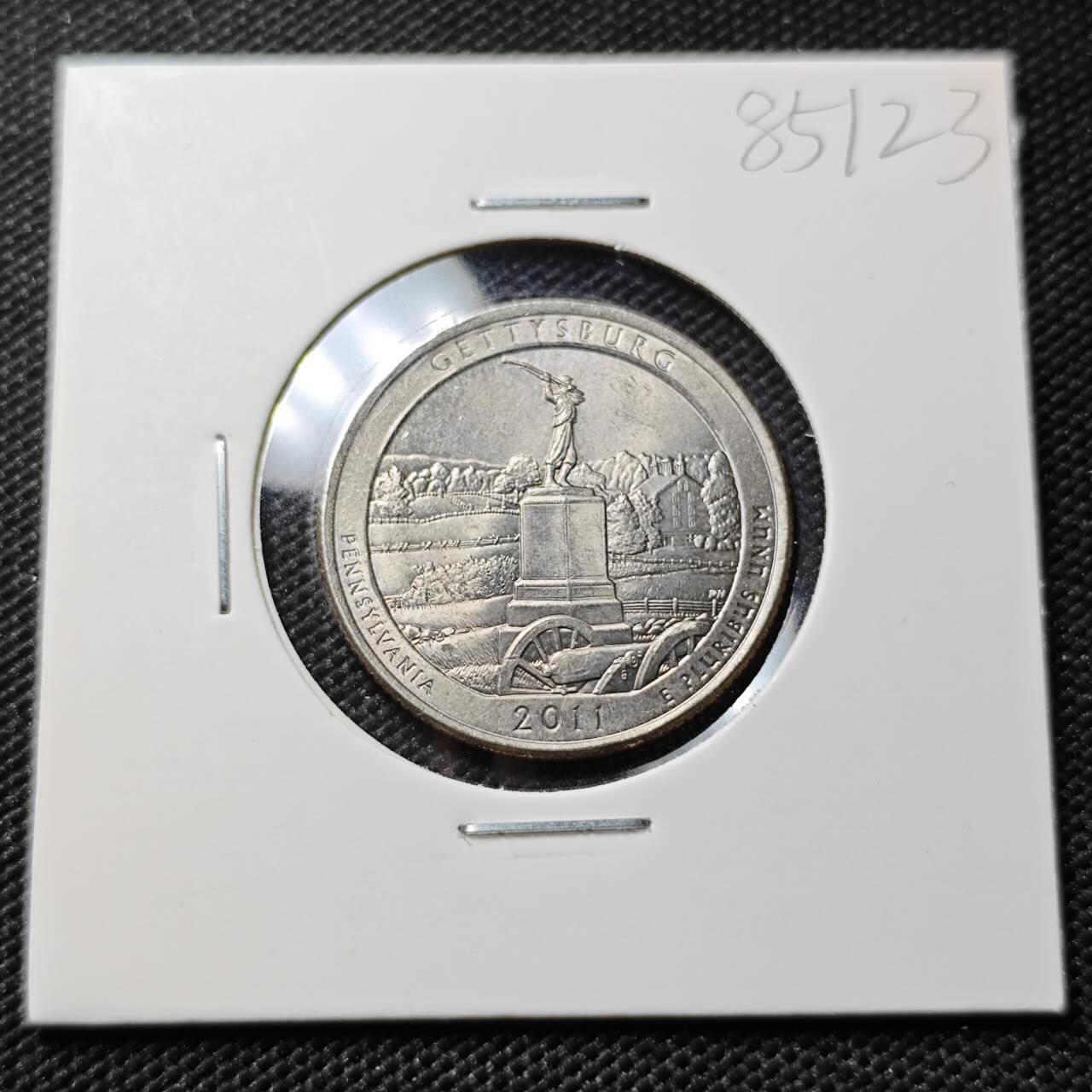 KK钱币收藏小铺  第385期  2月预留时间 周末发货  美国25分纪念币 好品