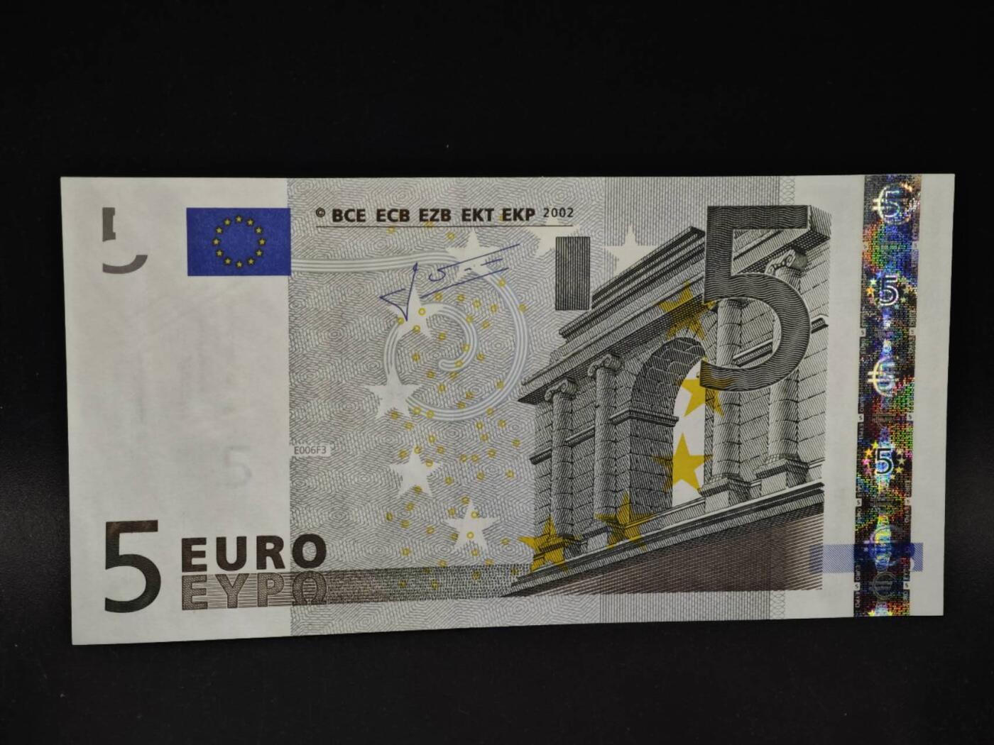 【淘币小摊】限时拍第八百四十二拍  纸币场  满百包邮可预留两周  周一统一发货  2002年5欧元纸币