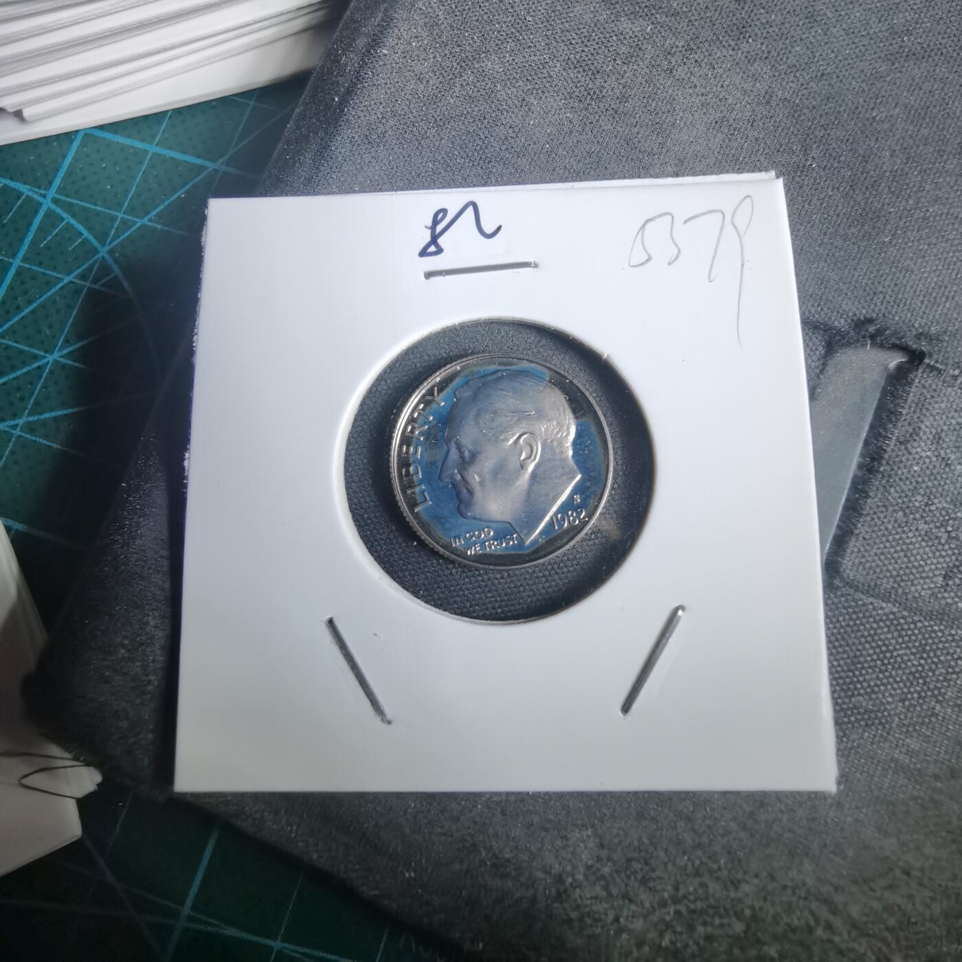 沼泽如烟--第953场 美国1982年10分精制币