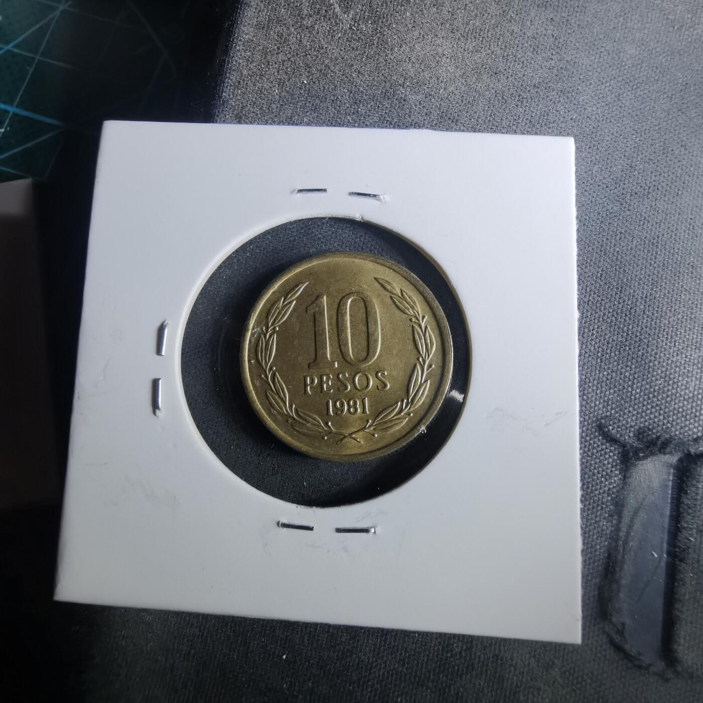 沼泽如烟--第952场 智利1981年10比索