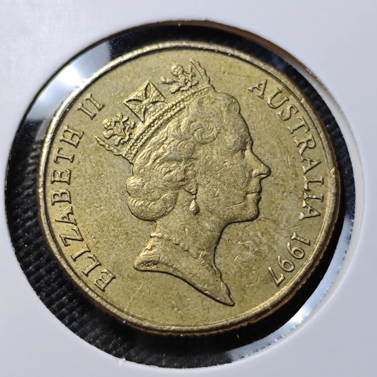 KK钱币收藏小铺  第385期  2月预留时间 周末发货  澳大利亚1元纪念币