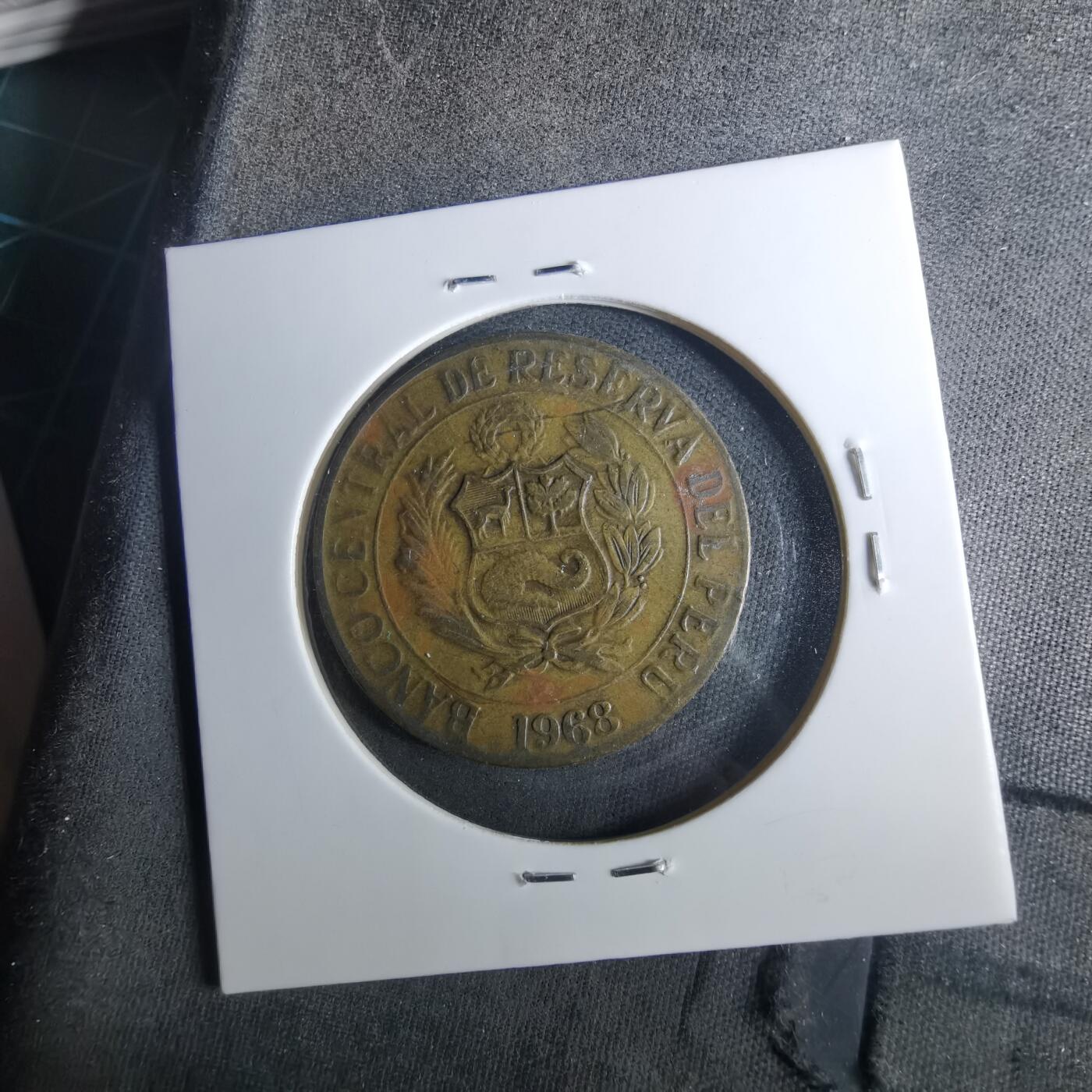 沼泽如烟--第952场 秘鲁1968年1索尔