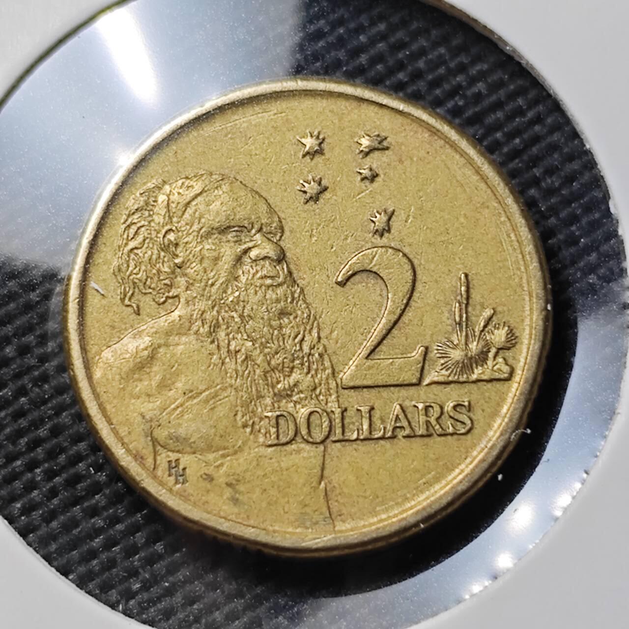 KK钱币收藏小铺  第385期  2月预留时间 周末发货  澳大利亚2元
