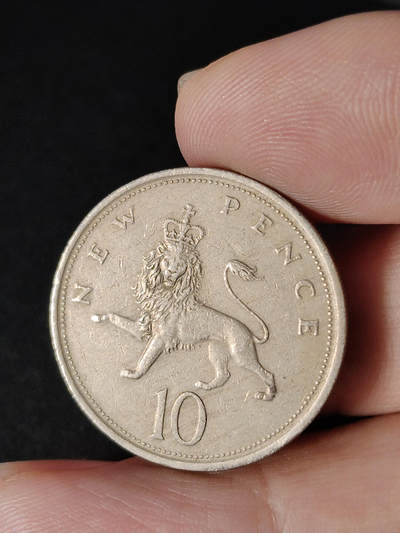 猩哥外币小铺➨【第216场】 - 10便士