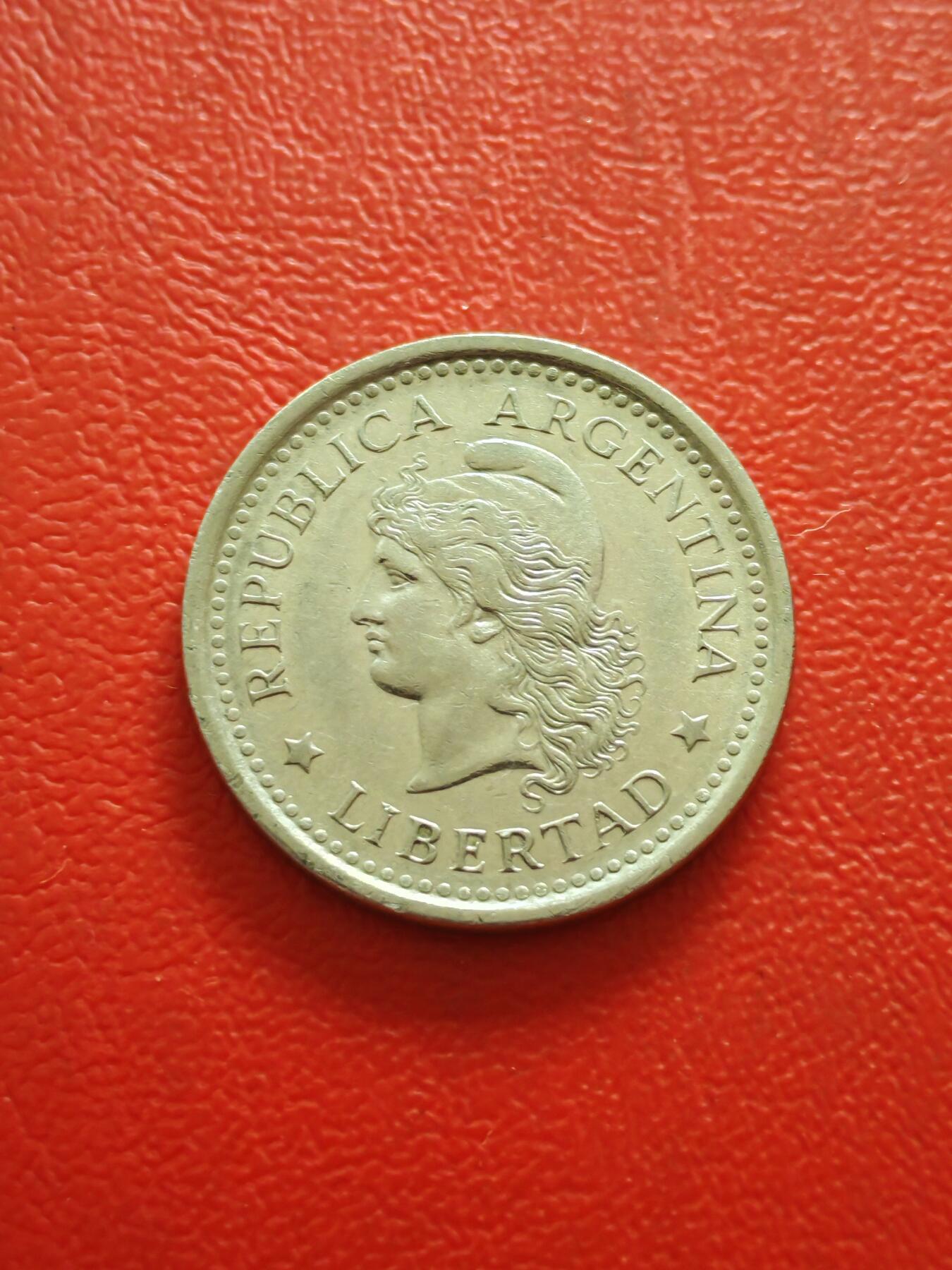 【云涧收藏】第八十五场，无预留最后收官场。 阿根廷1960年1比索