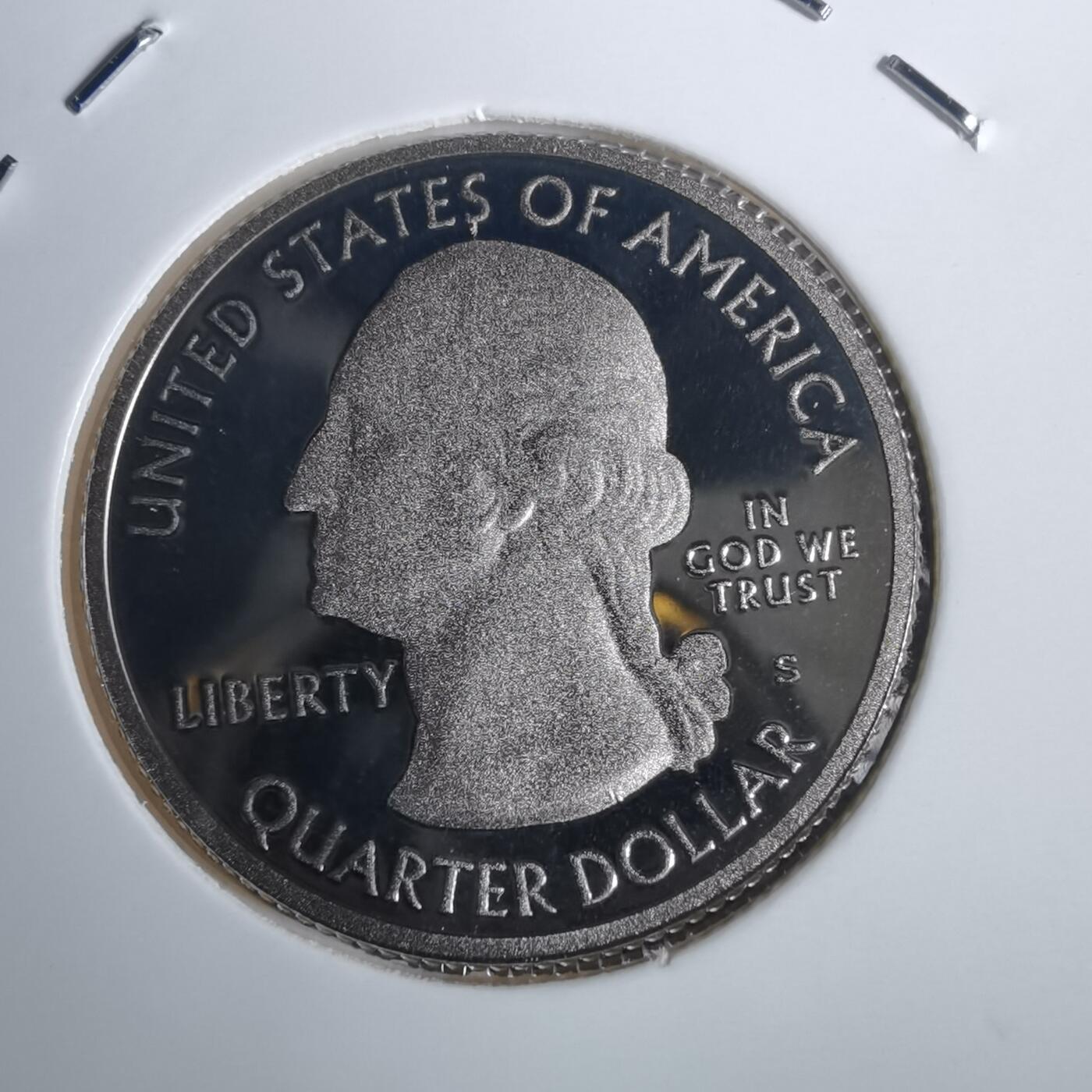 沼泽如烟--第953场 美国2011年25分纪念币精制币