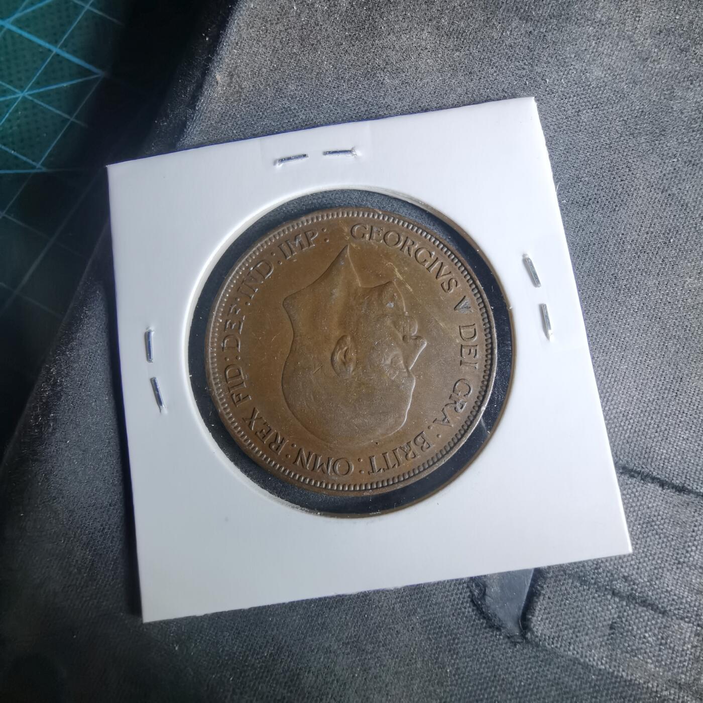 沼泽如烟--第952场 英国1930年1便士