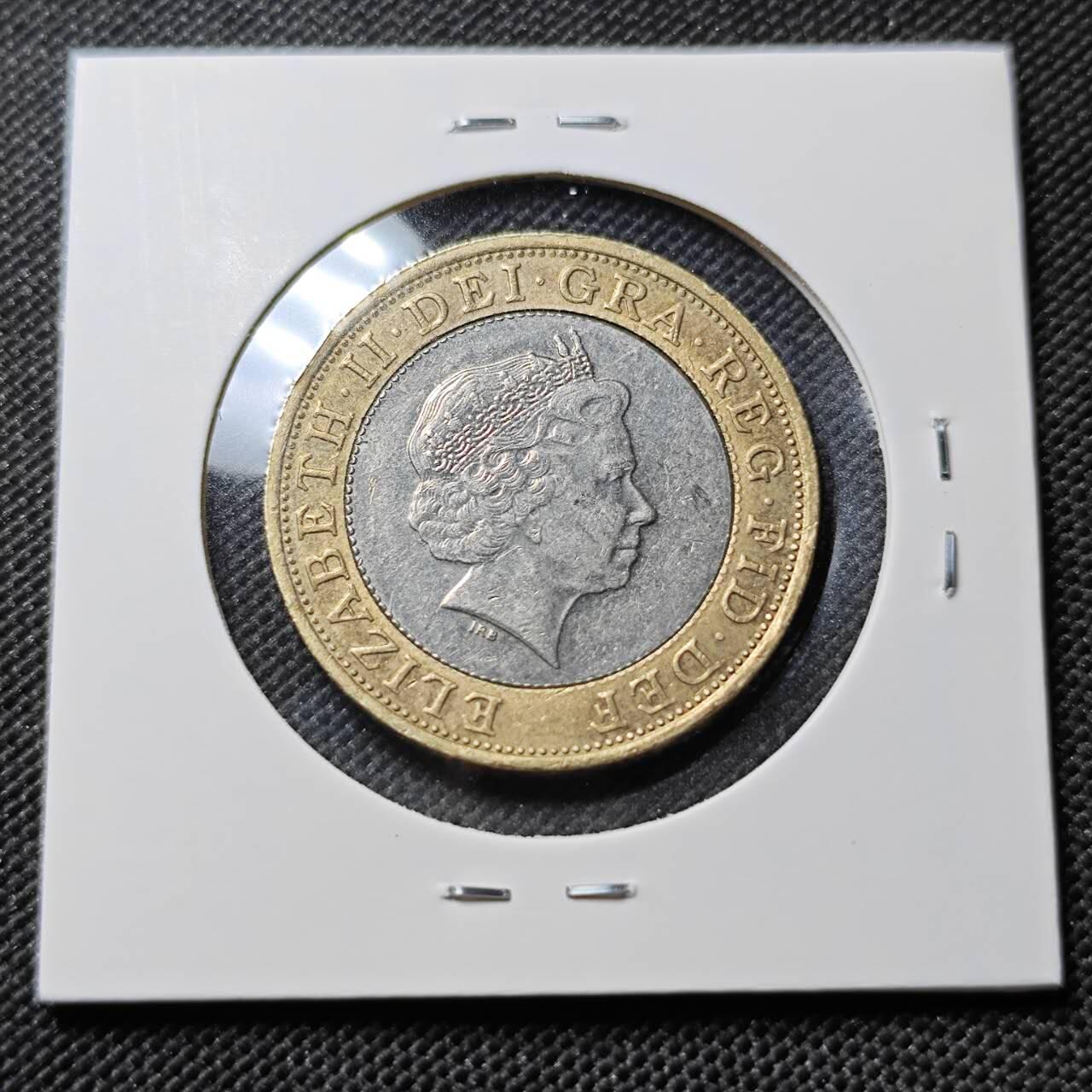 KK钱币收藏小铺  第385期  2月预留时间 周末发货  英国2镑