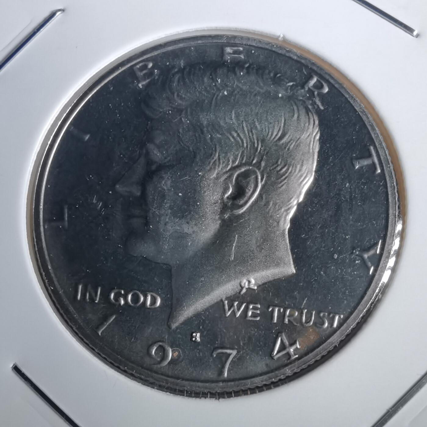 沼泽如烟--第953场 美国1974年50分精制币