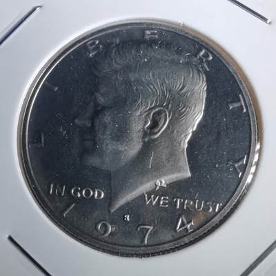 沼泽如烟--第953场 - 美国1974年50分精制币