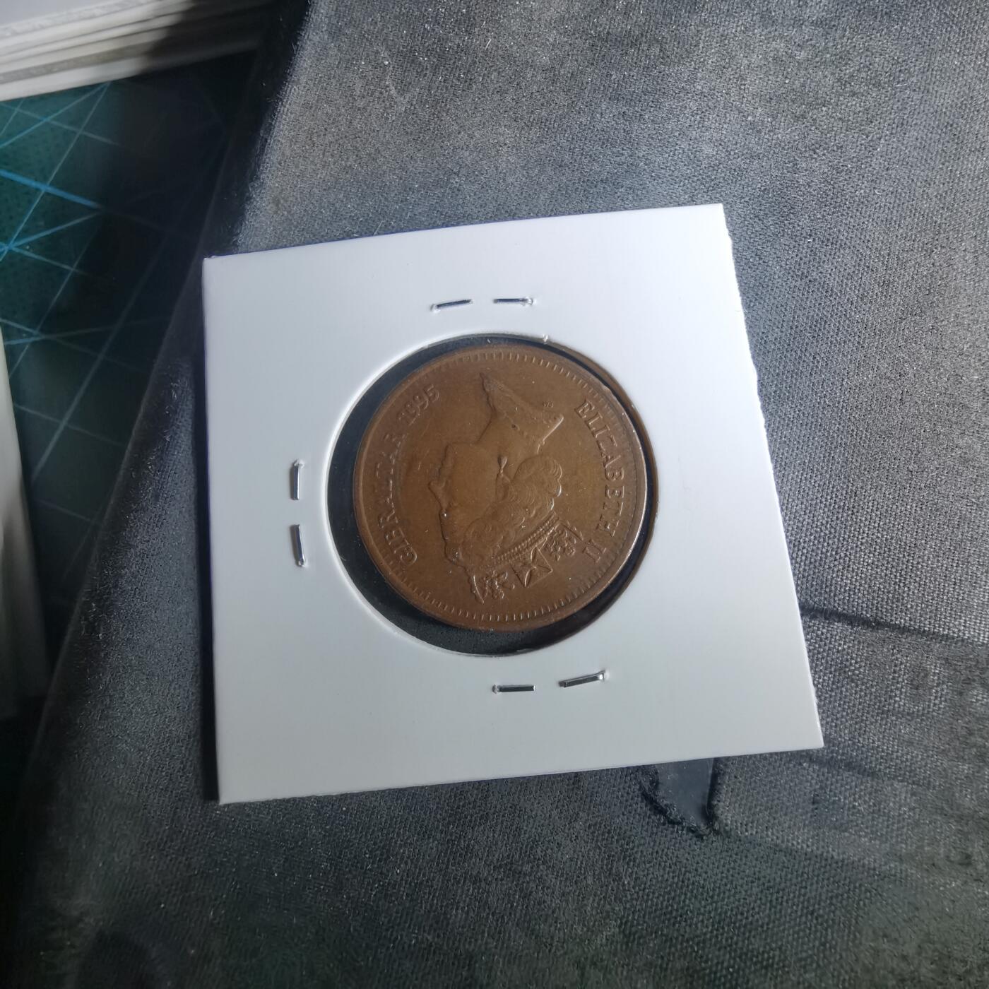 沼泽如烟--第952场 直布罗陀1995年2便士