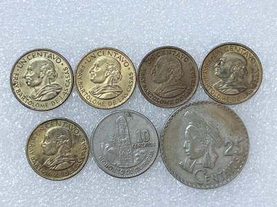 第一海外回流一元起拍收藏 散集专场  第286期 - 危地马拉硬币 🇬🇹