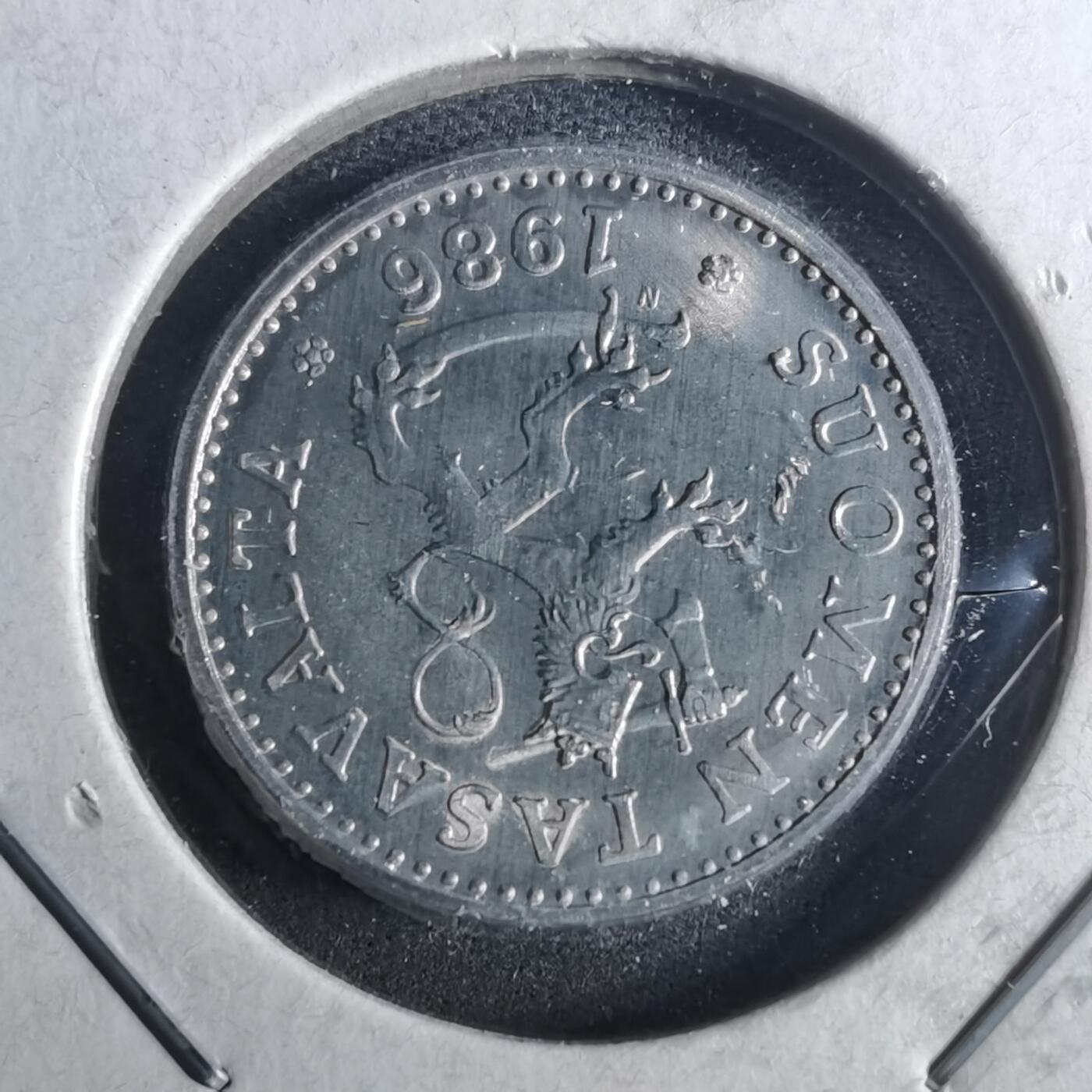 沼泽如烟--第952场 芬兰1986年10芬尼