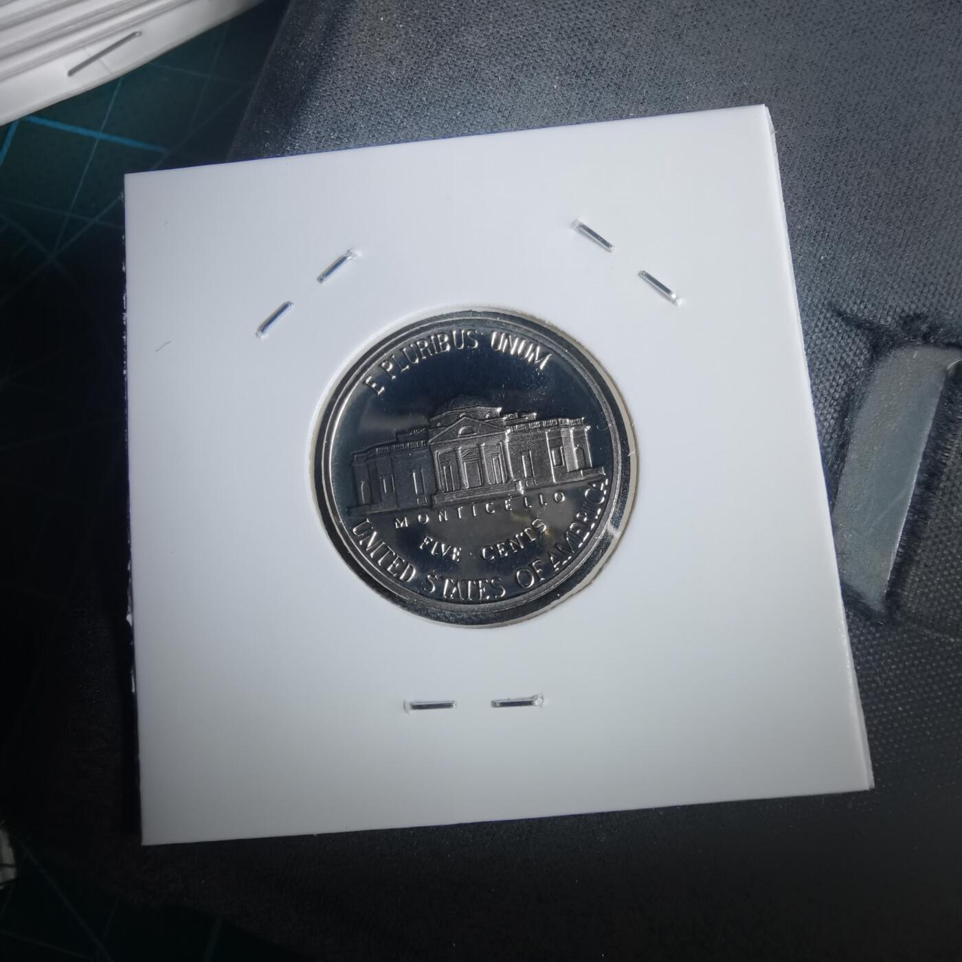 沼泽如烟--第953场 美国1986年5分精制币