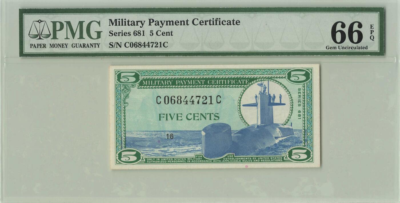 小福收藏拍卖第198期 评级币精选场  本期有菲律宾百位靓号100000比索超大纪念钞 苏里南25000盾花鸟版最高值 柬埔寨珍品56年50瑞尔 南越未发行版最高值打飞机  巴哈马彩背 老挝中国代印57年样钞 匈牙利 斯洛伐克 法罗群岛等多国精美高分珍稀老钞精品纸币 美国 军票 5分 PMG66 EPQ