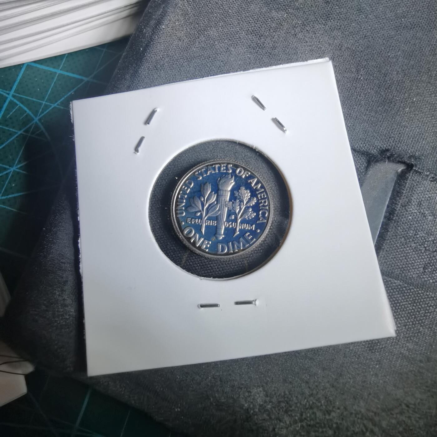 沼泽如烟--第953场 美国1982年10分精制币