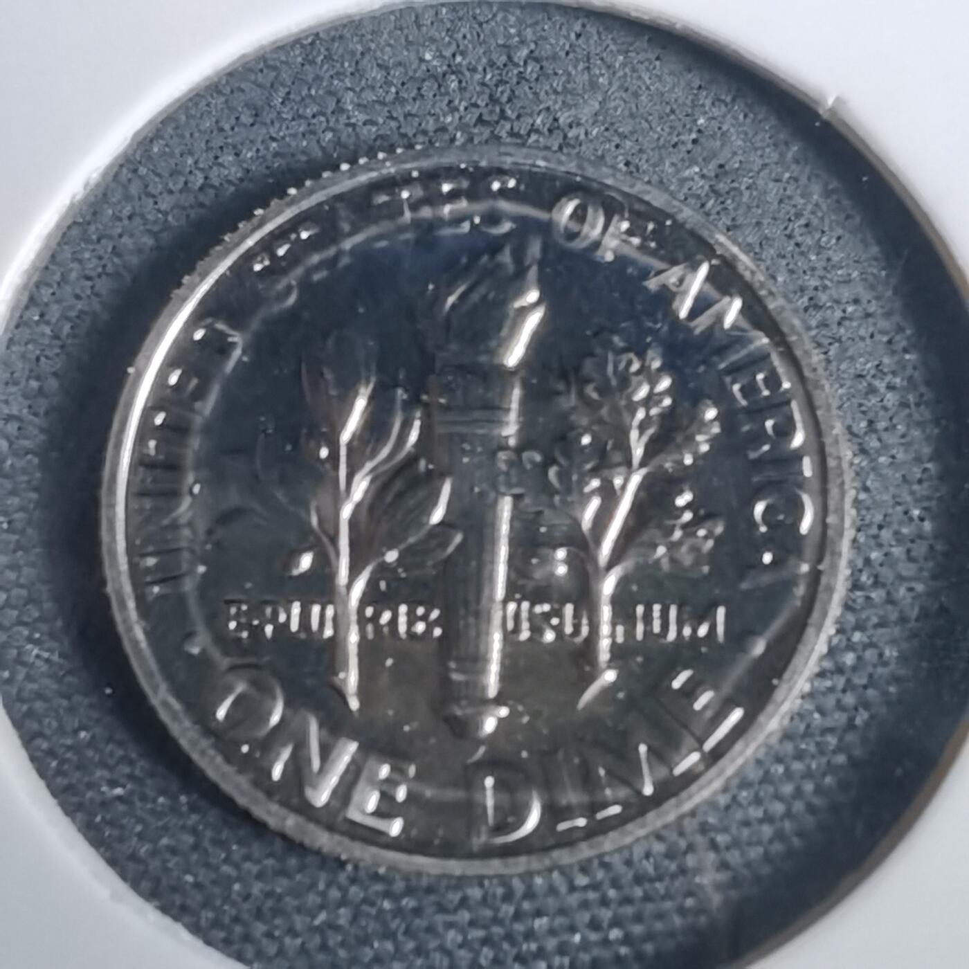 沼泽如烟--第953场 美国1969年10分精制币