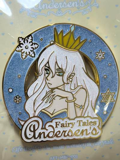 丫丫卡拍--24期*满赠妲己特卡，本场包含之前流拍品（1月6日22点截拍） - 【磁吸徽章】万漫社-冰雪女王