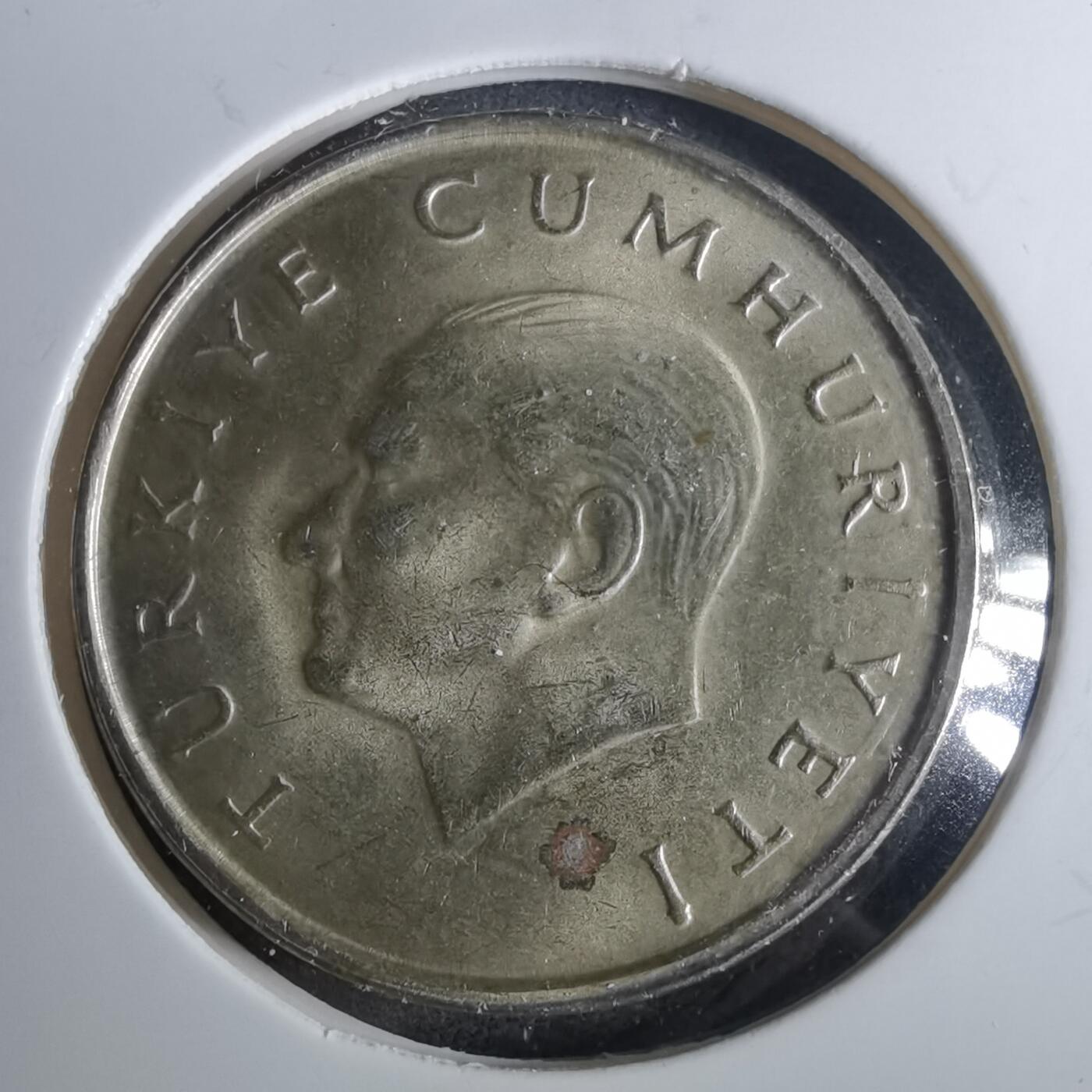 沼泽如烟--第952场 土耳其1998年2.5万里拉