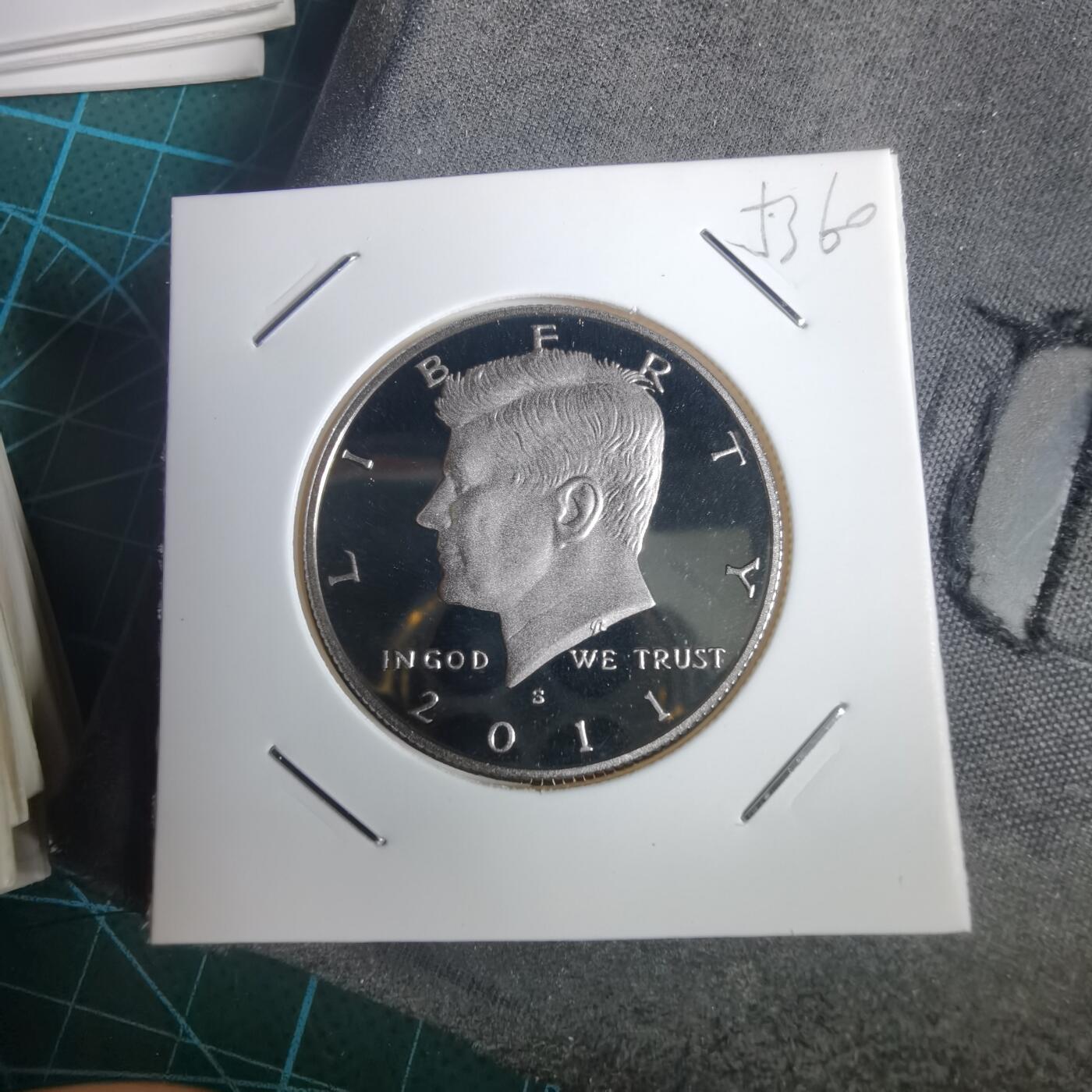 沼泽如烟--第953场 美国2011年25分精制币