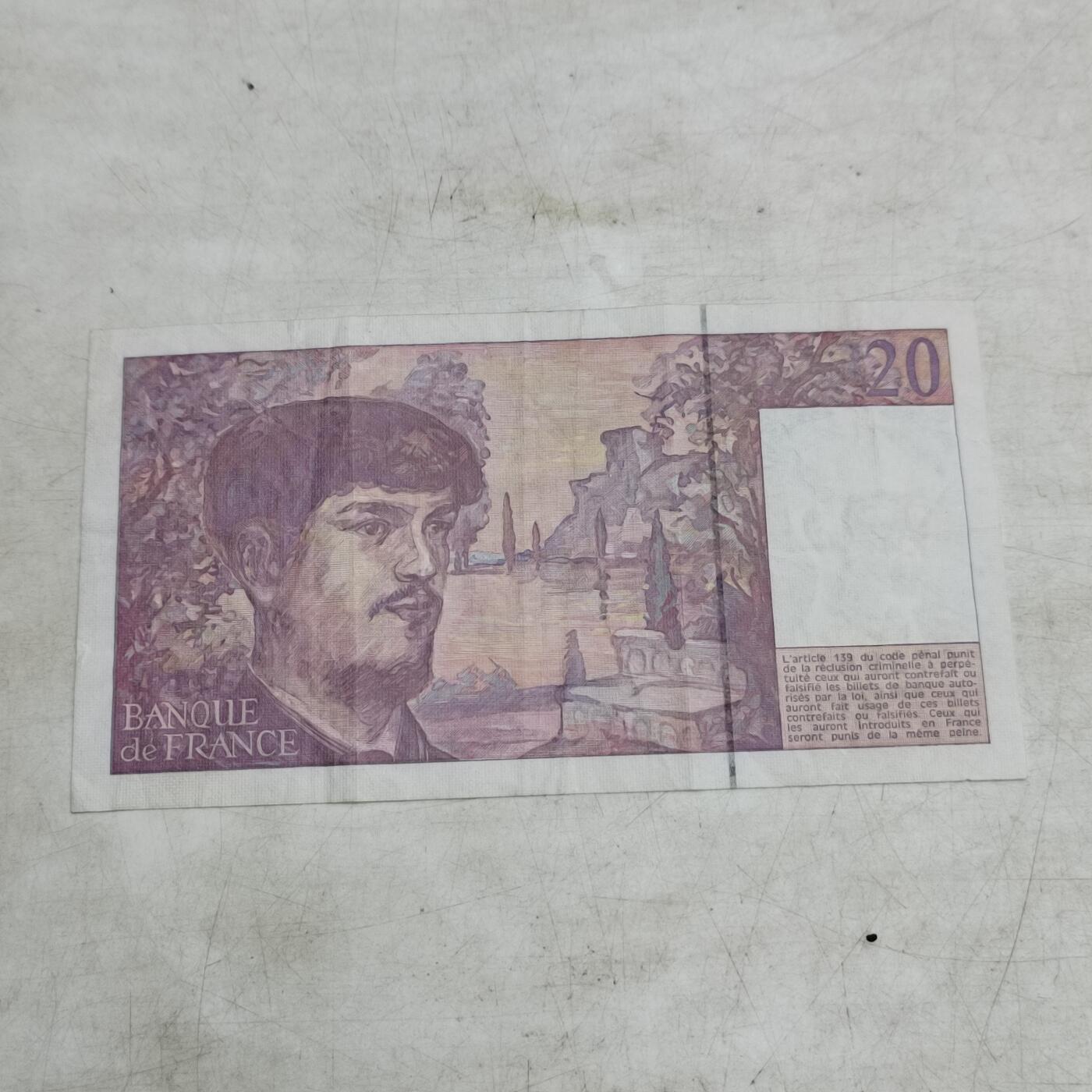 PCAI钱币   4-693纸币小专场 法朗