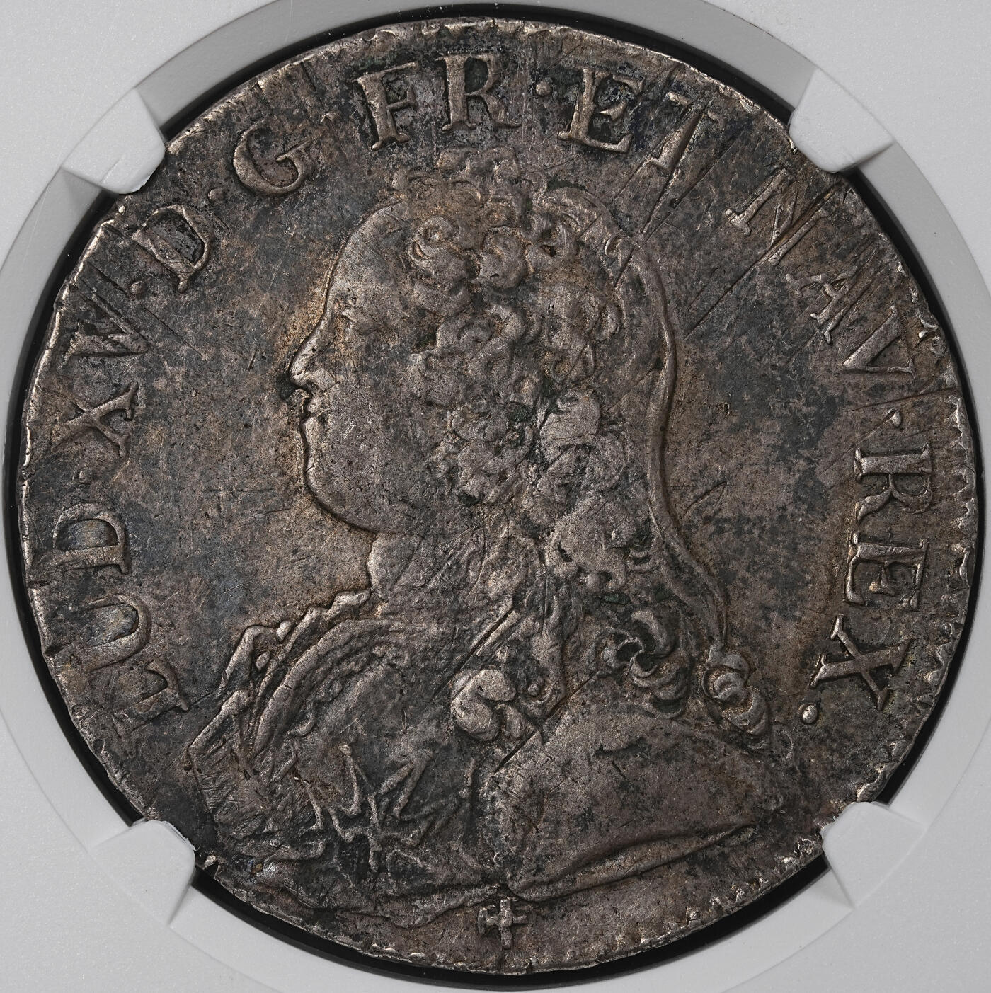 修遠堂世界钱币第一百期 NGC VF35 1737年法国埃居大银币 R厂铭