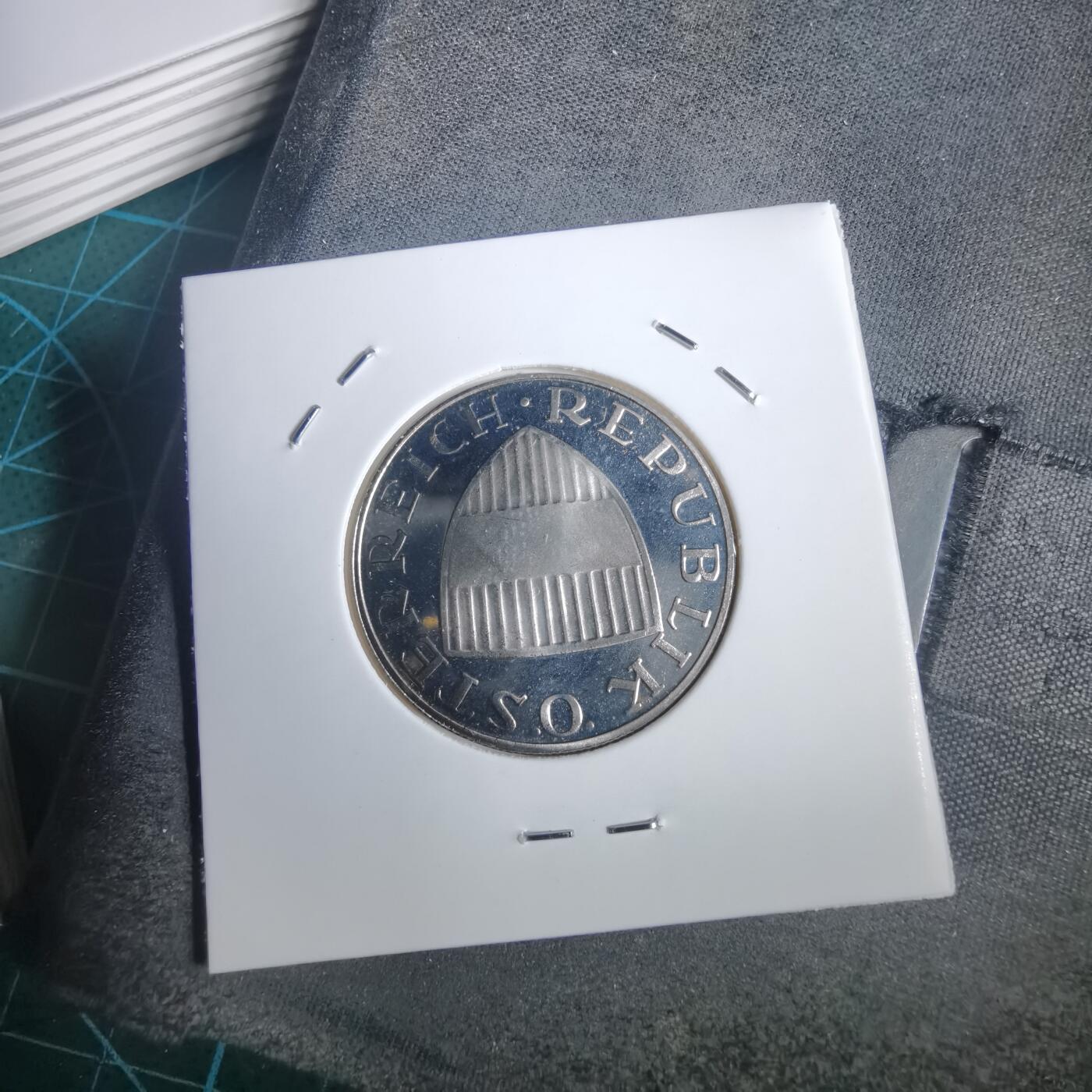 沼泽如烟--第953场 奥地利1966年10先令精制币银币