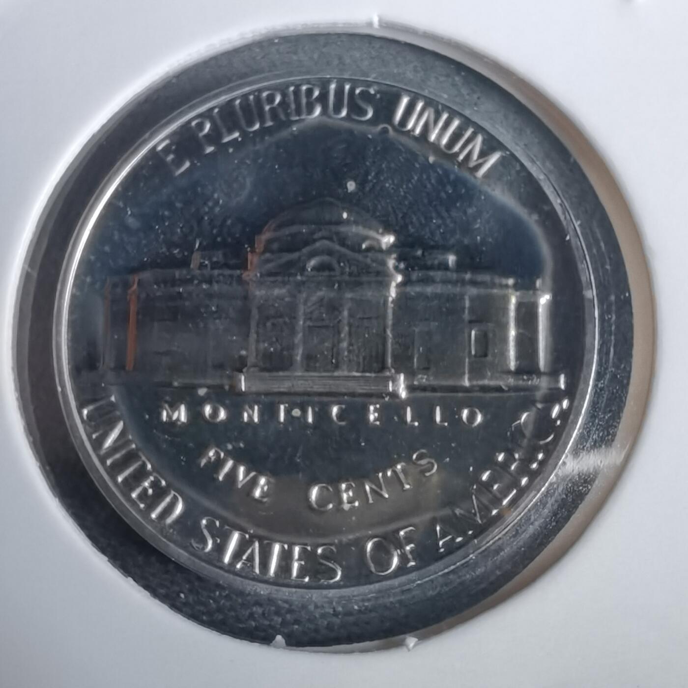 沼泽如烟--第953场 美国1968年五分精制币