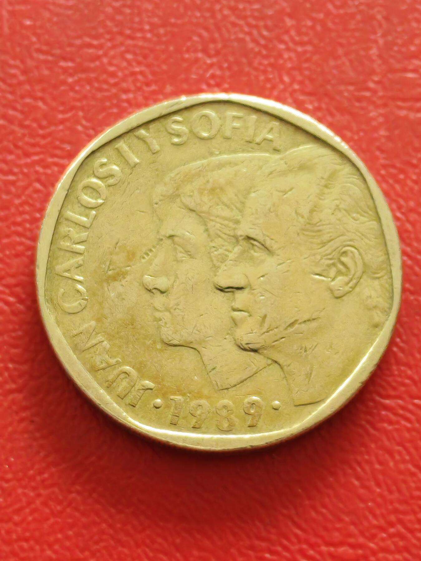 【云涧收藏】第八十五场，无预留最后收官场。 西班牙1989年500比塞塔