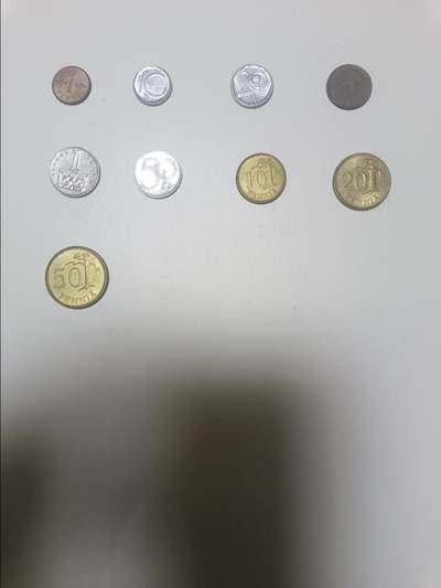 【20260106】非全新纸币和硬币第321场 - 欧洲国家9枚硬币不同版本