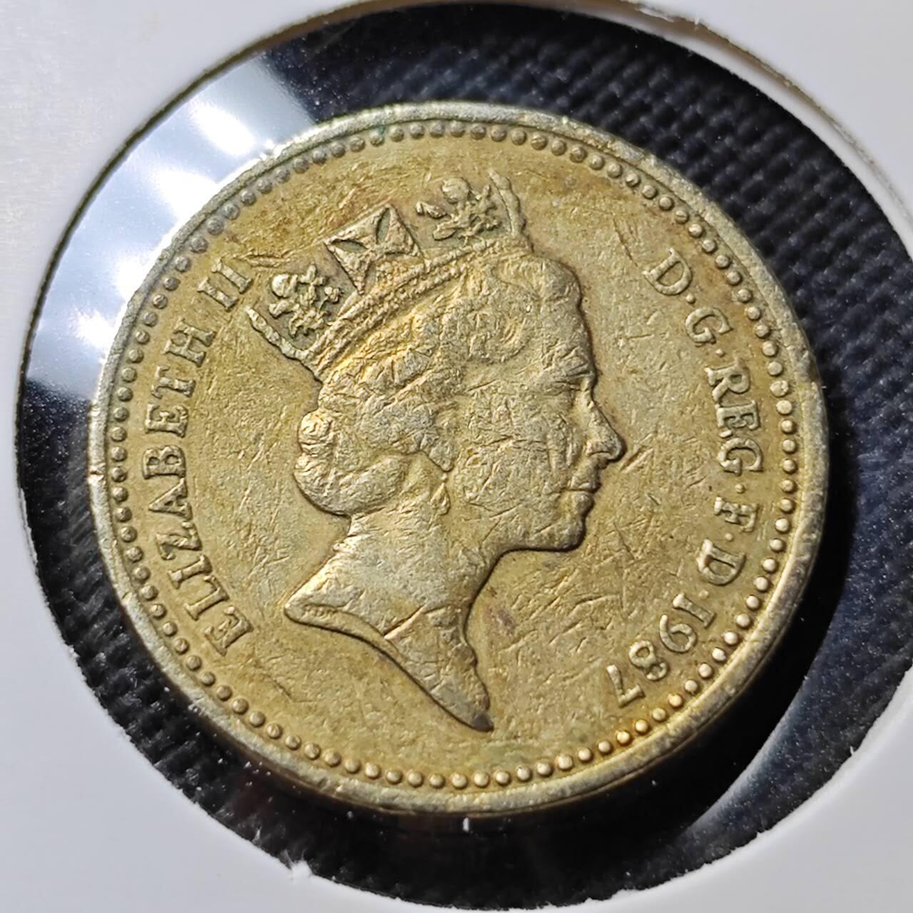 KK钱币收藏小铺  第385期  2月预留时间 周末发货  英国1镑