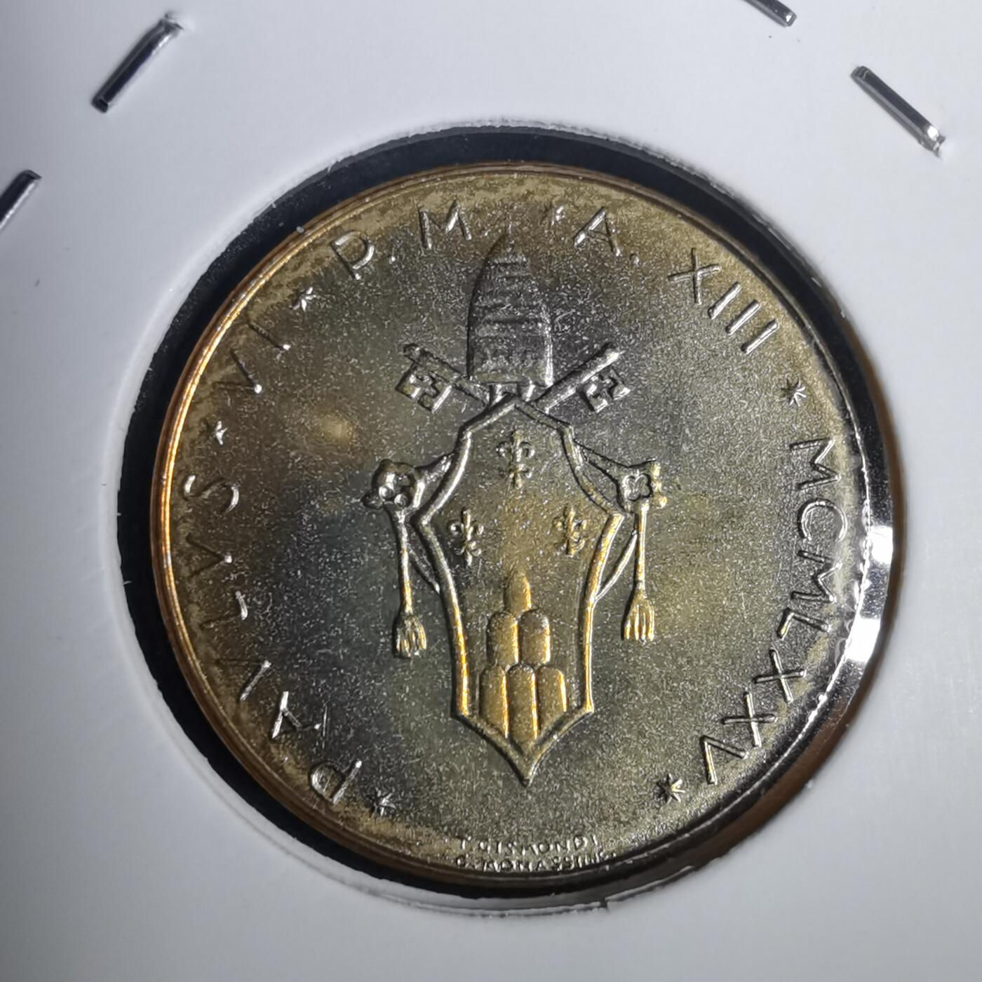 沼泽如烟--第953场 梵蒂冈20里拉