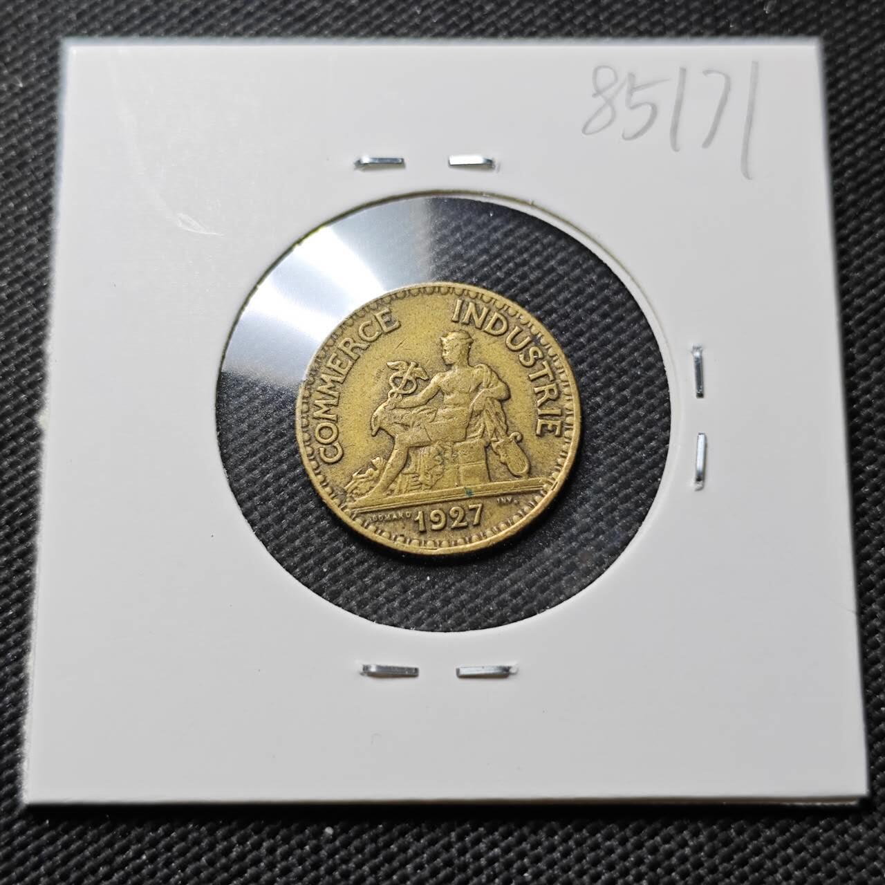 KK钱币收藏小铺  第385期  2月预留时间 周末发货  法国50分