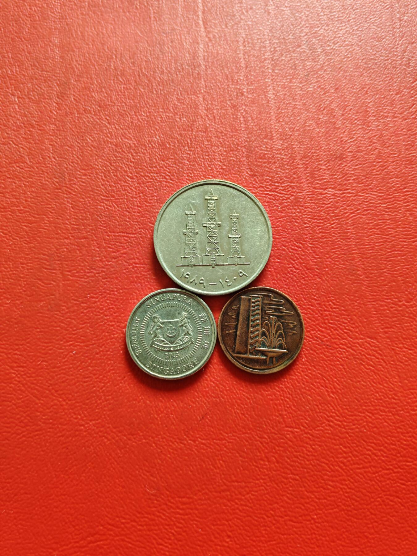 【云涧收藏】第八十五场，无预留最后收官场。 阿联酋、新加坡3枚