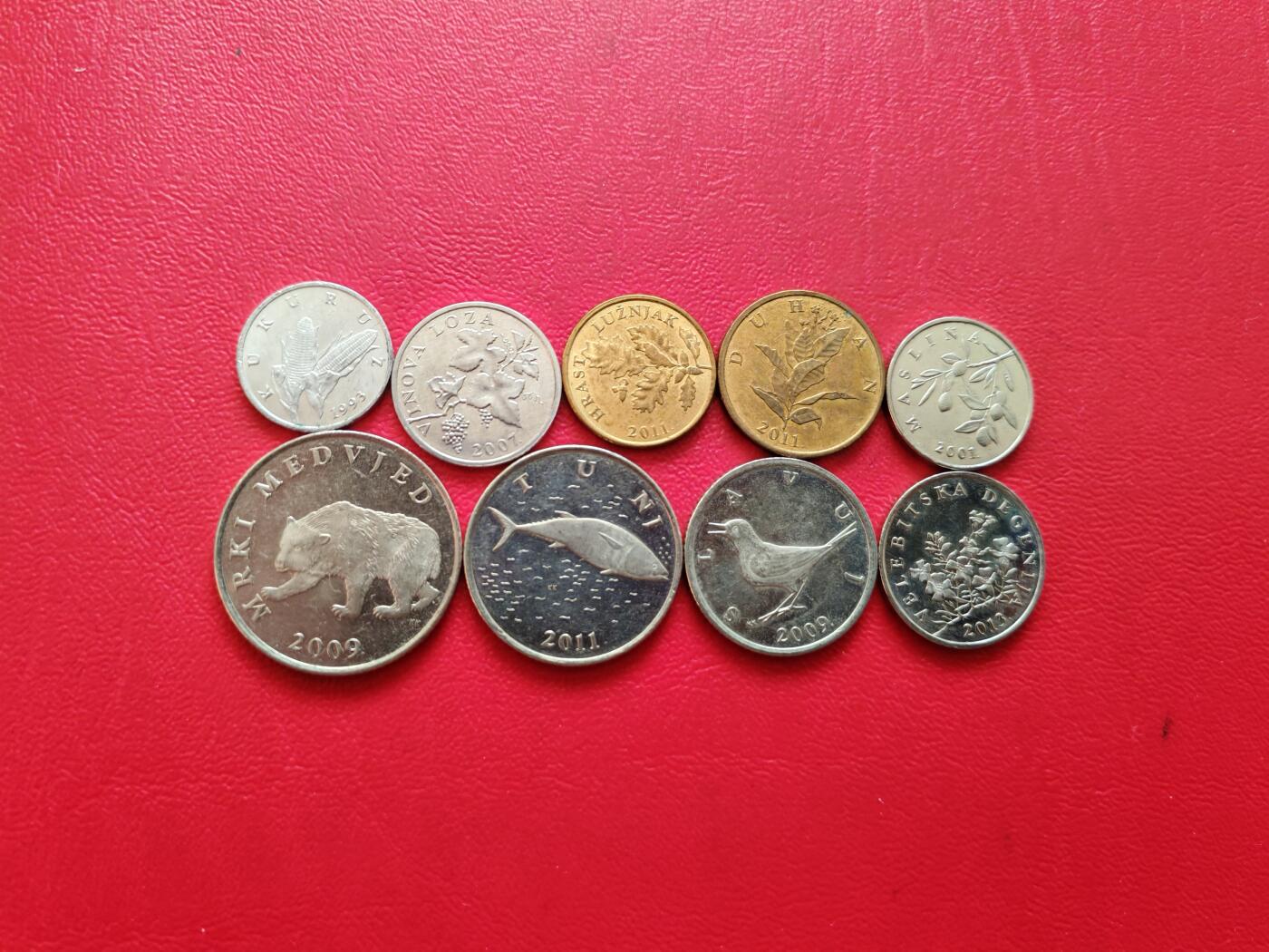 【云涧收藏】第八十五场，无预留最后收官场。 克罗地亚9枚套