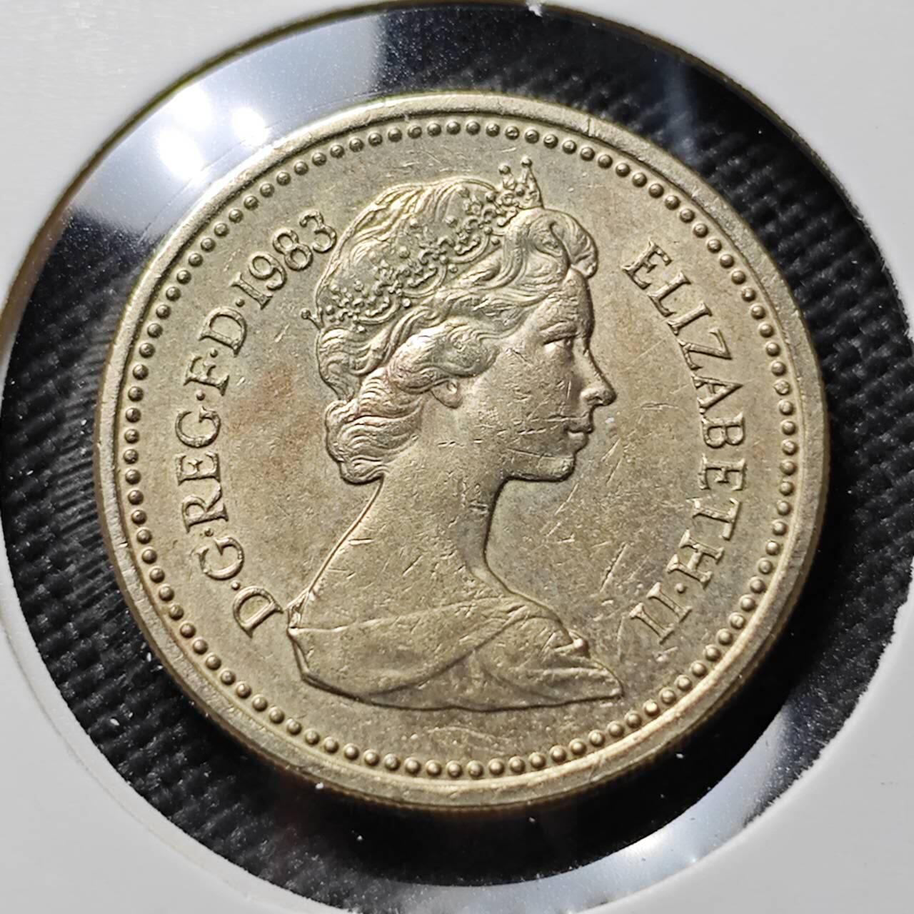 KK钱币收藏小铺  第385期  2月预留时间 周末发货  英国1镑