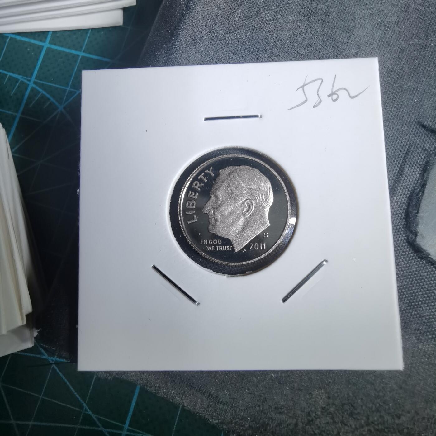 沼泽如烟--第953场 美国2011年10分精制币